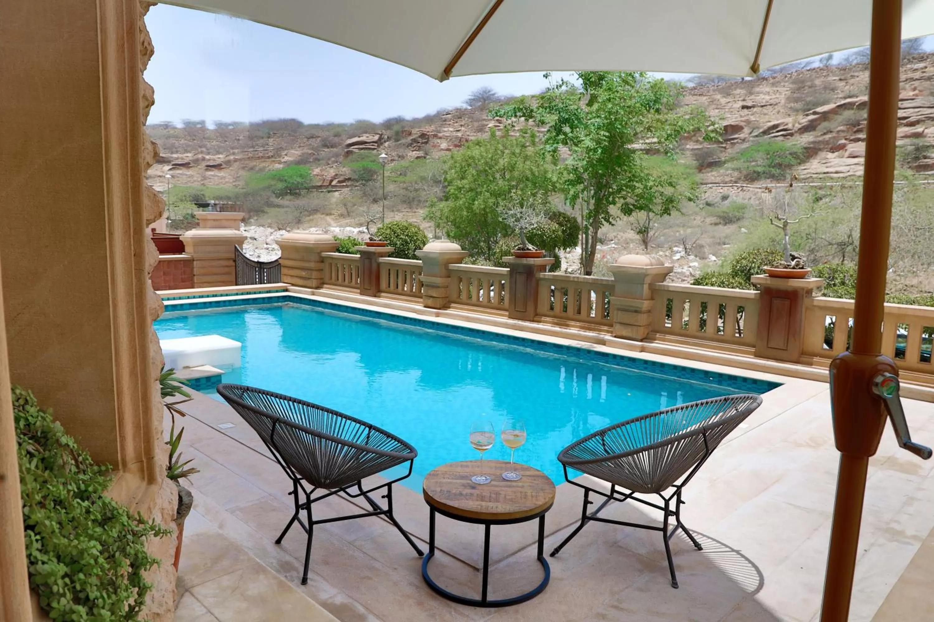 Swimming pool in The Almond Tree