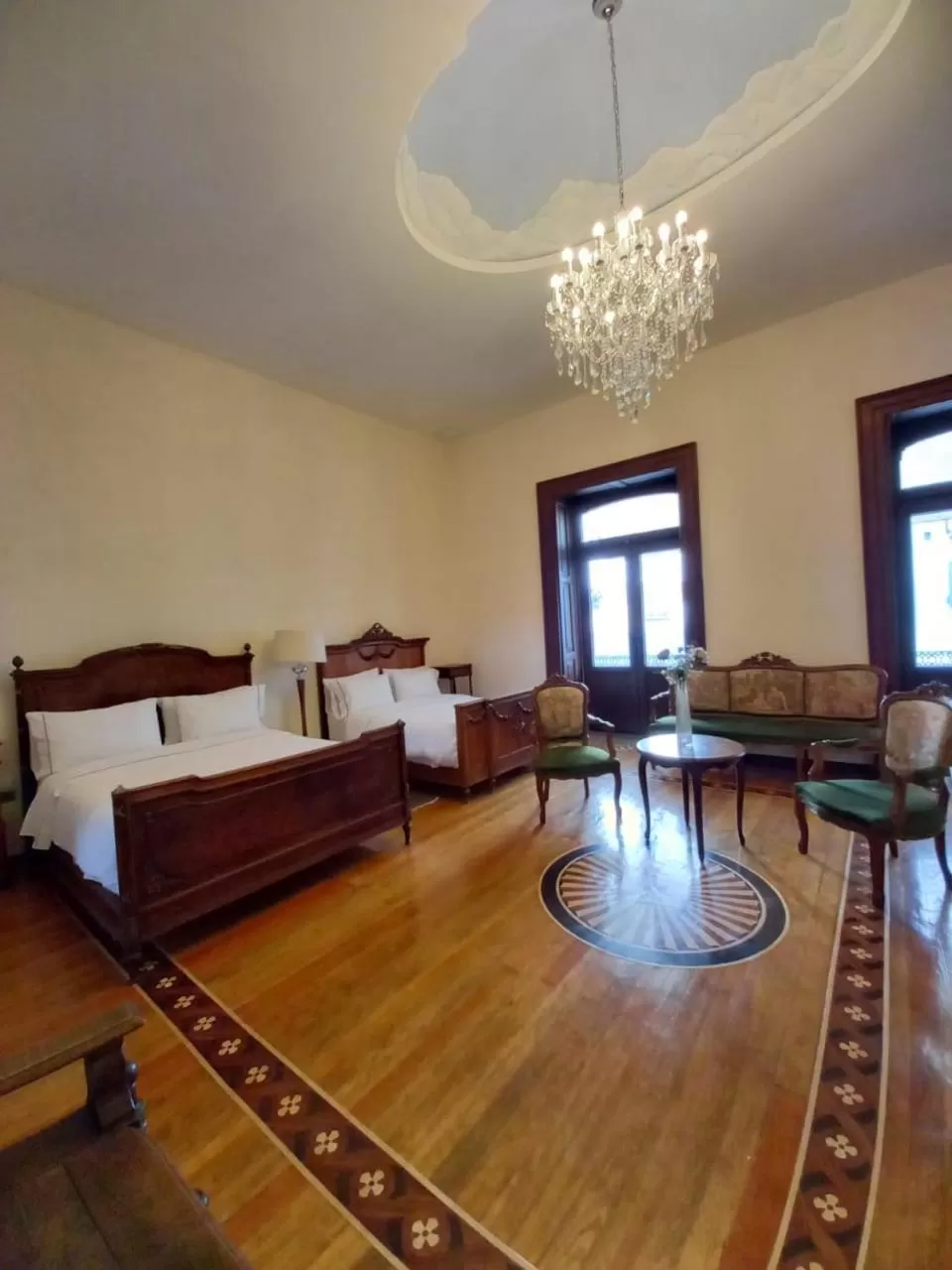 Bed in Hotel Marqués del Ángel