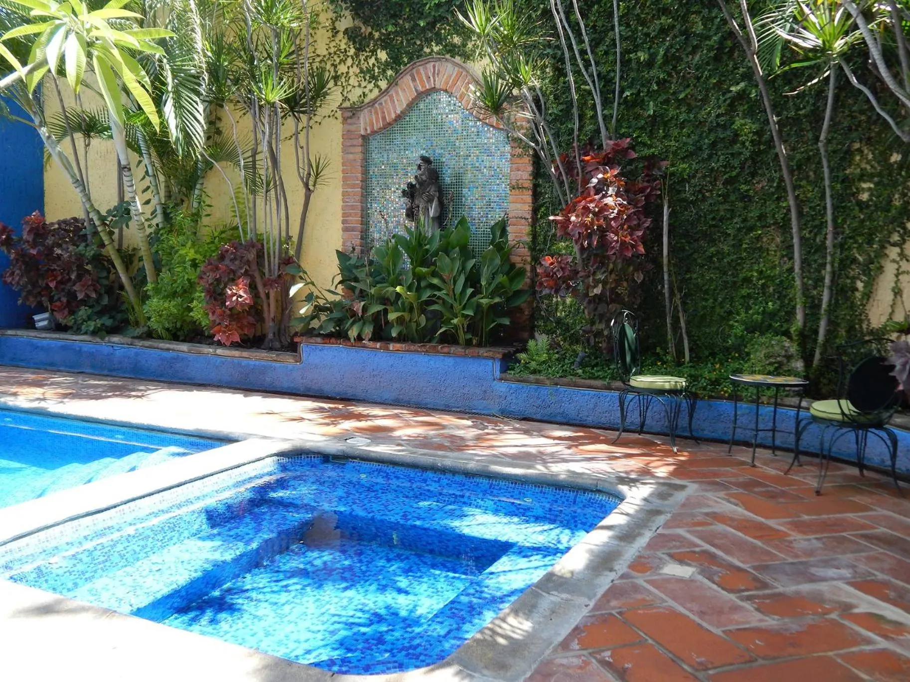 Pool view in La Villa del Ensueno Boutique Hotel