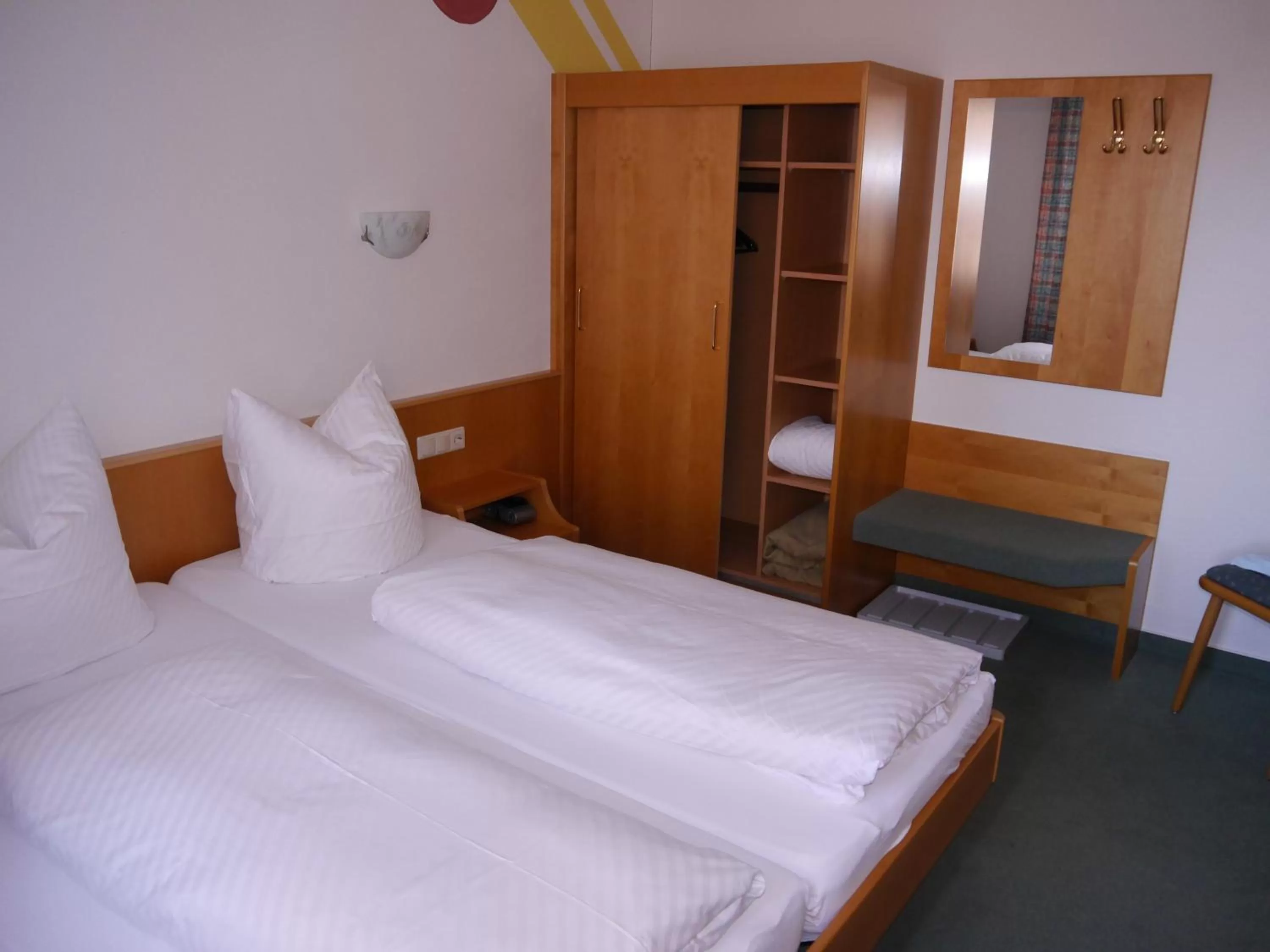 Bed in Gasthof Hotel Adler Inneringen