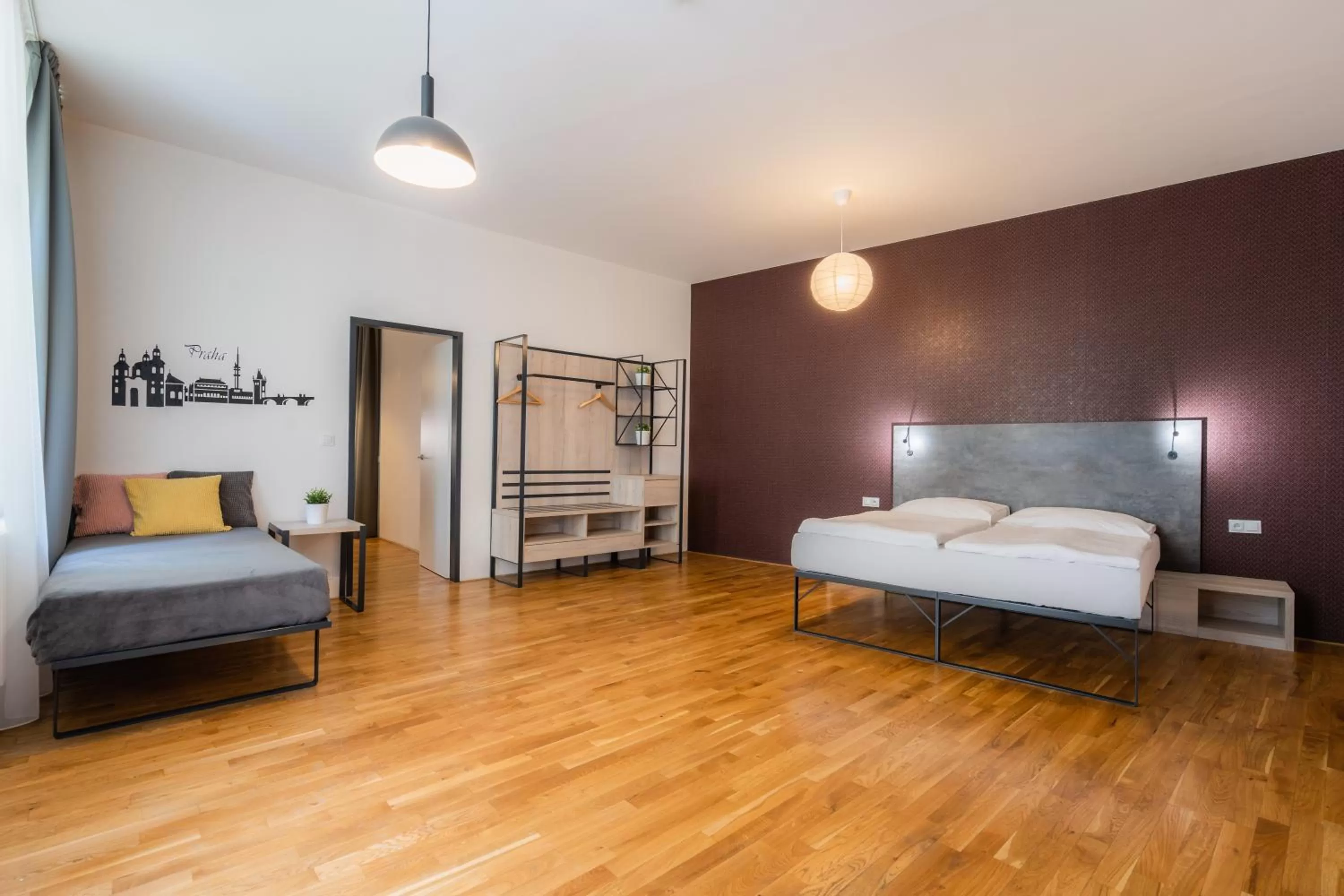 Photo of the whole room, Bed in EA ApartHotel Melantrich