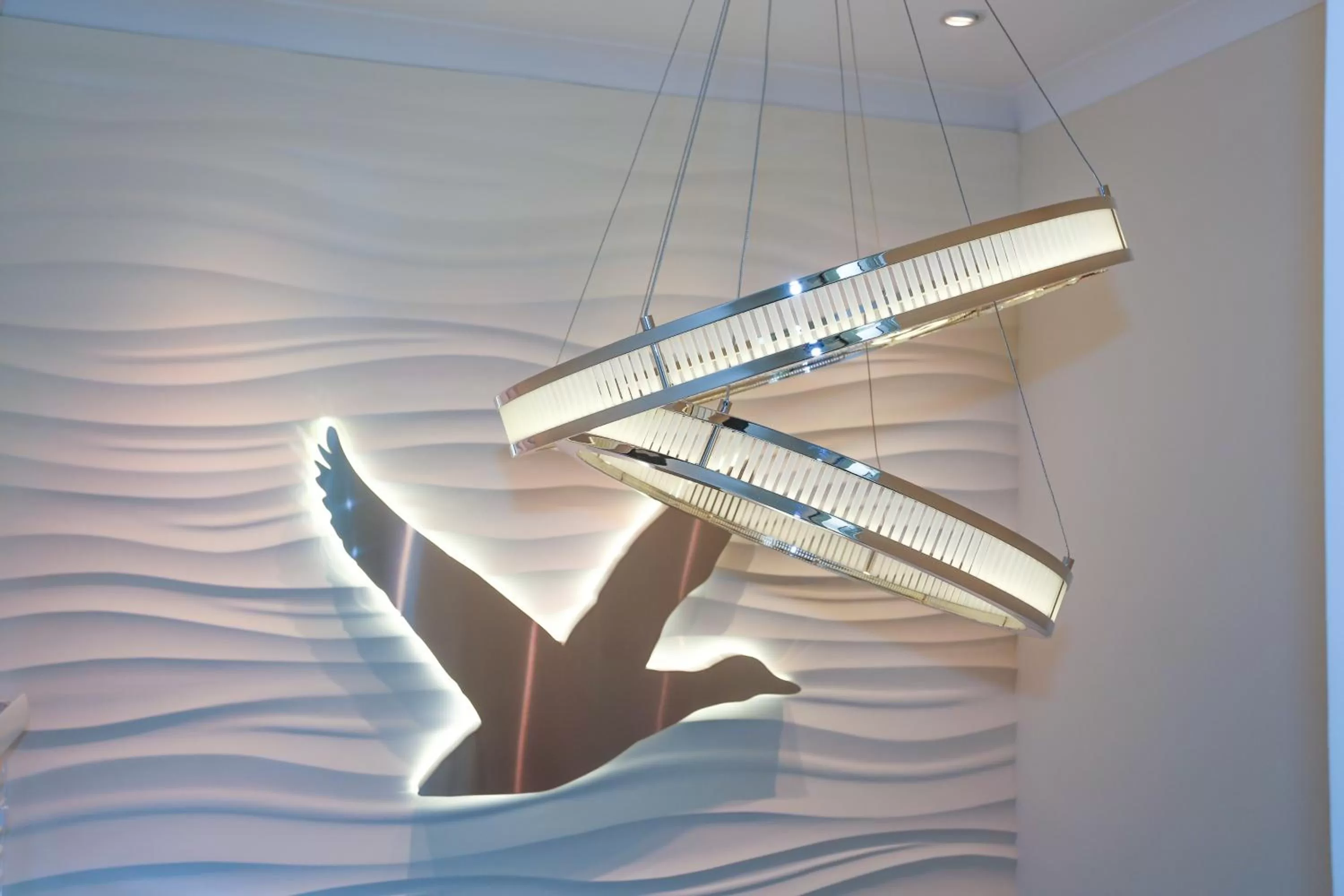 Decorative detail in Duck Bay Hotel & Restaurant