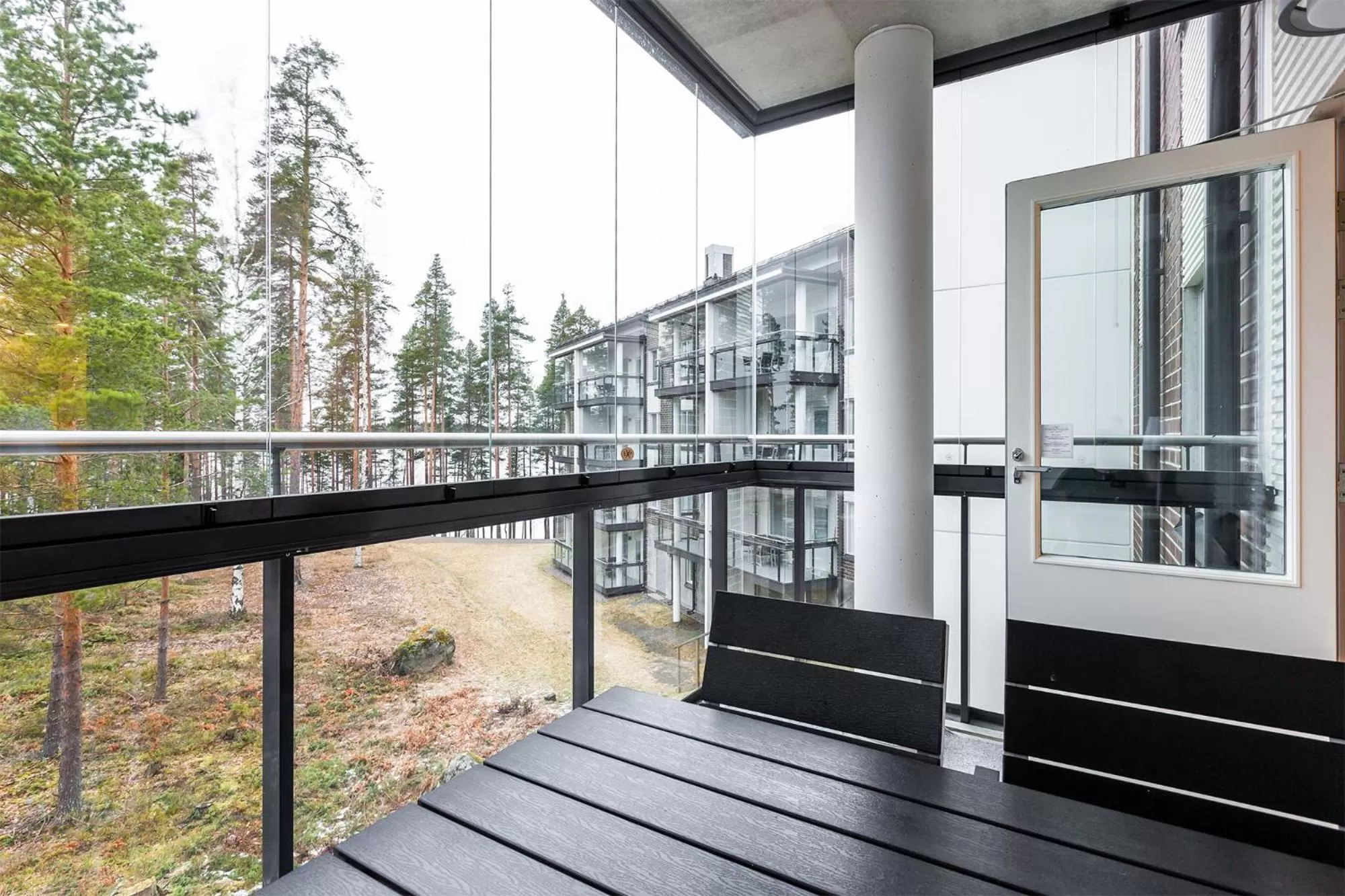 Balcony/Terrace in Finlandia Hotel Imatran Kylpylä Spa