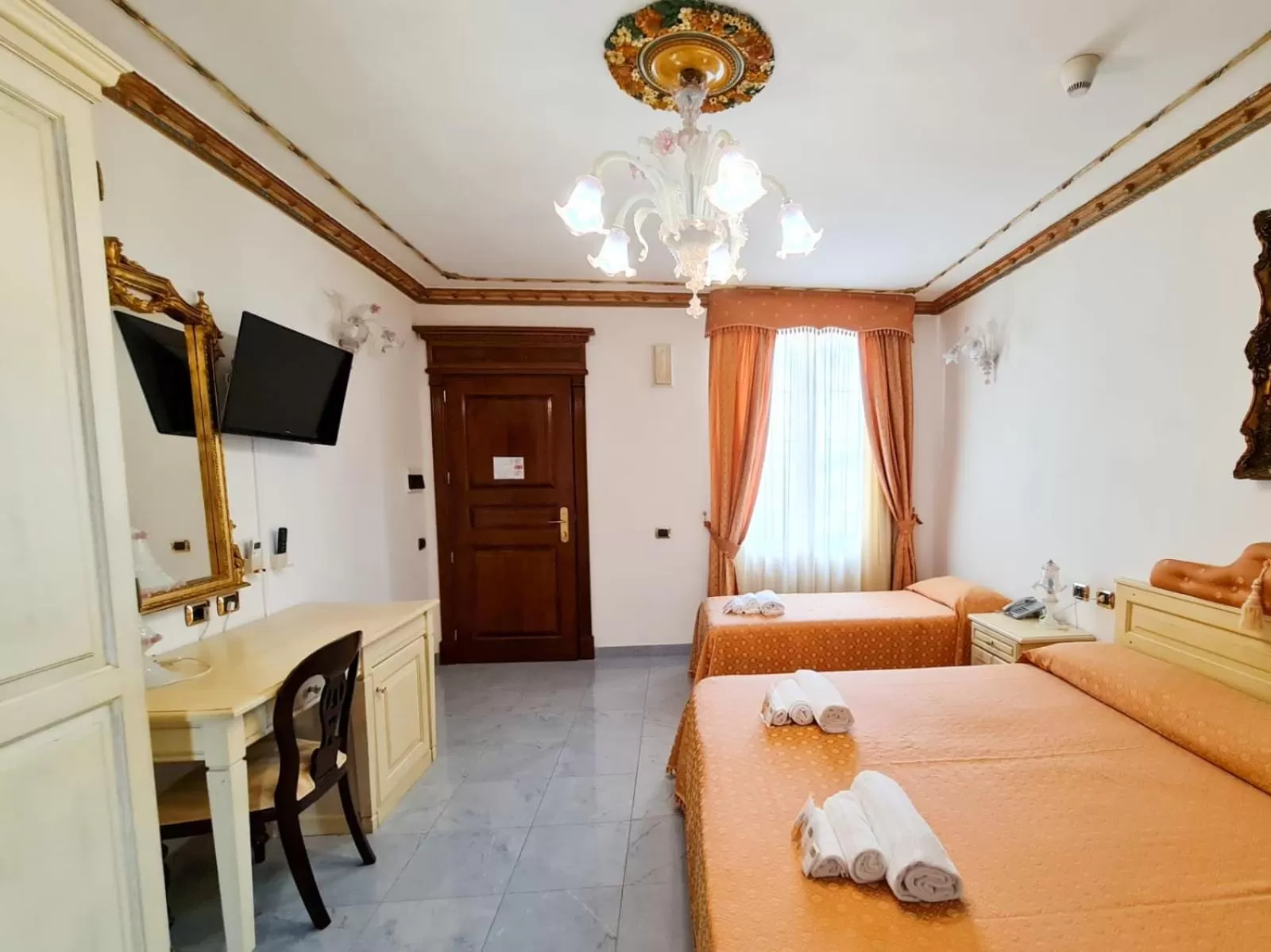 Bed in Euro Hotel Iglesias