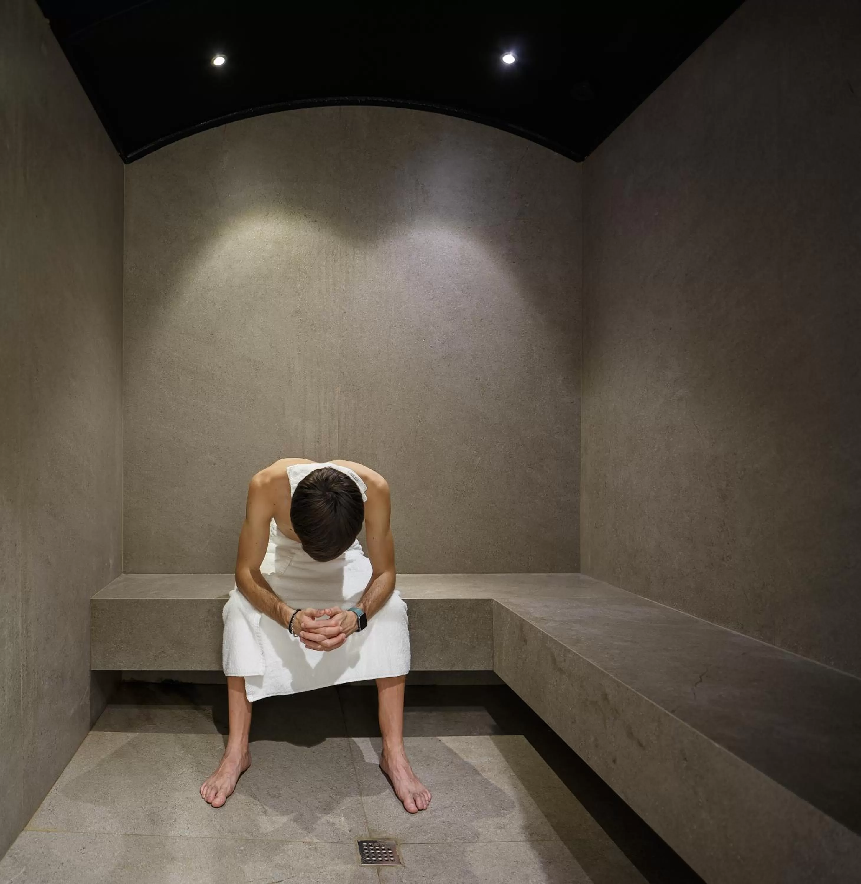 Sauna in Hotel Arbaso