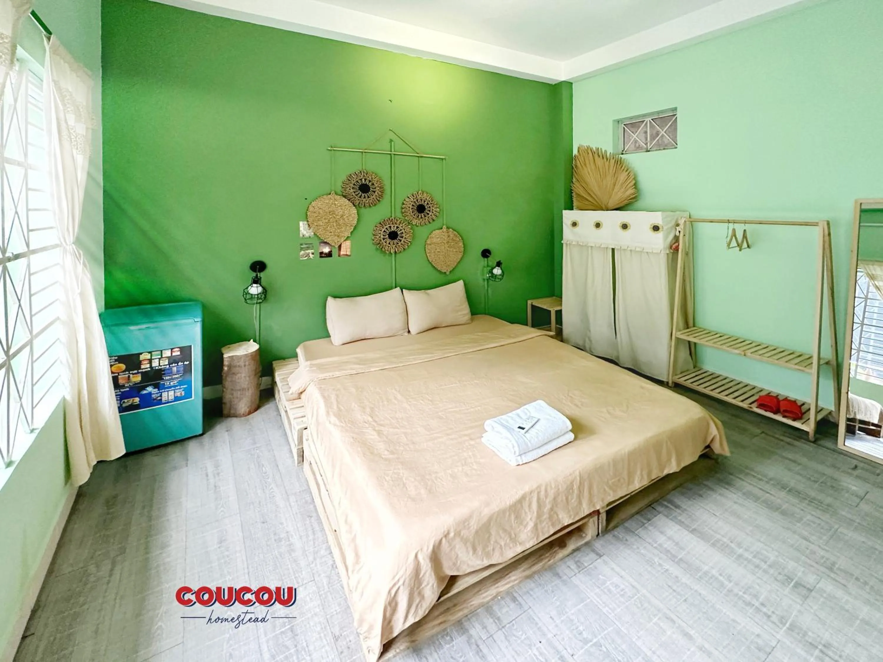 Photo of the whole room, Bed in Coucou Homestead I - Homestay & Dorm District 1