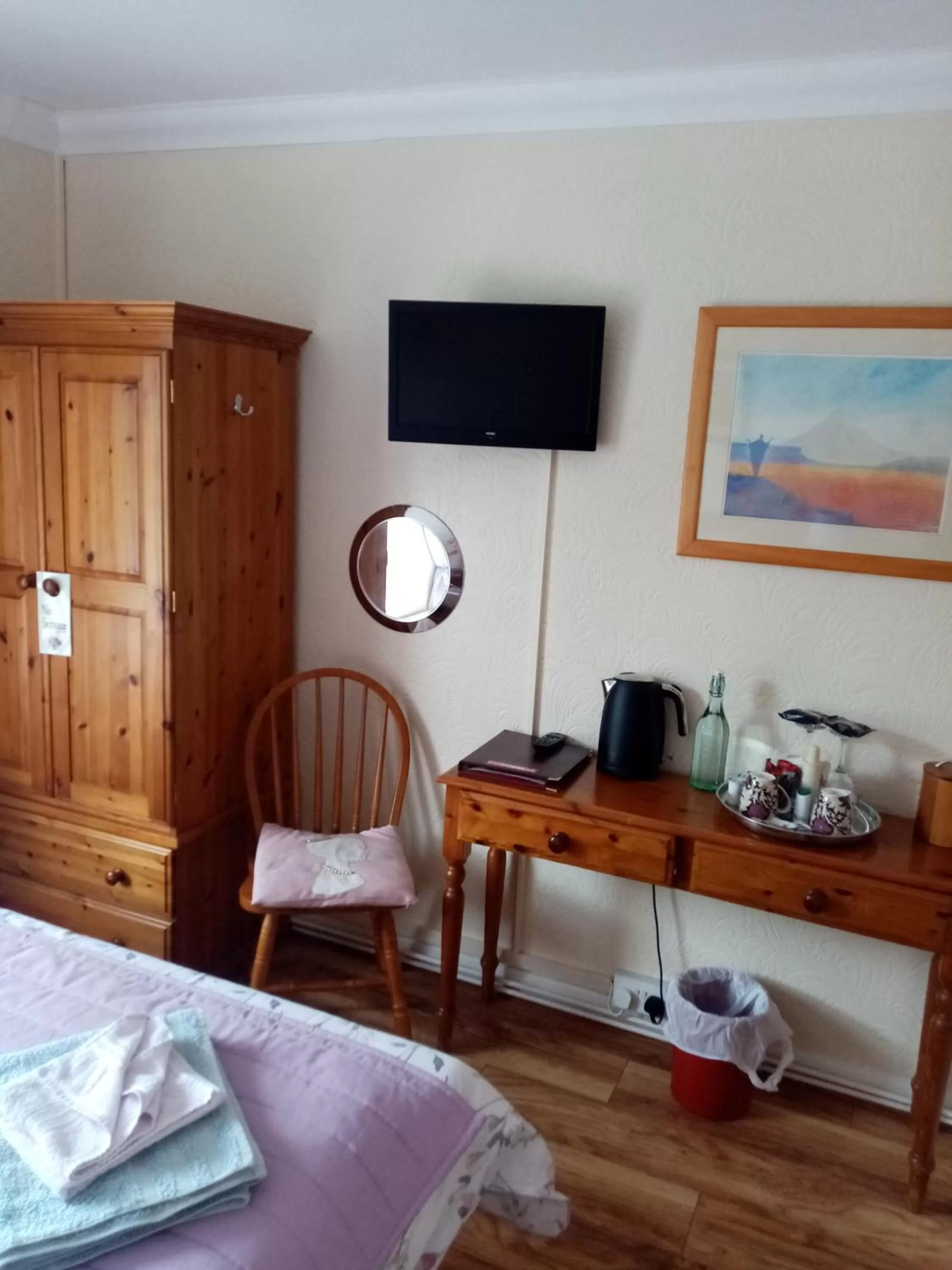 TV/Entertainment Center in The Guest House