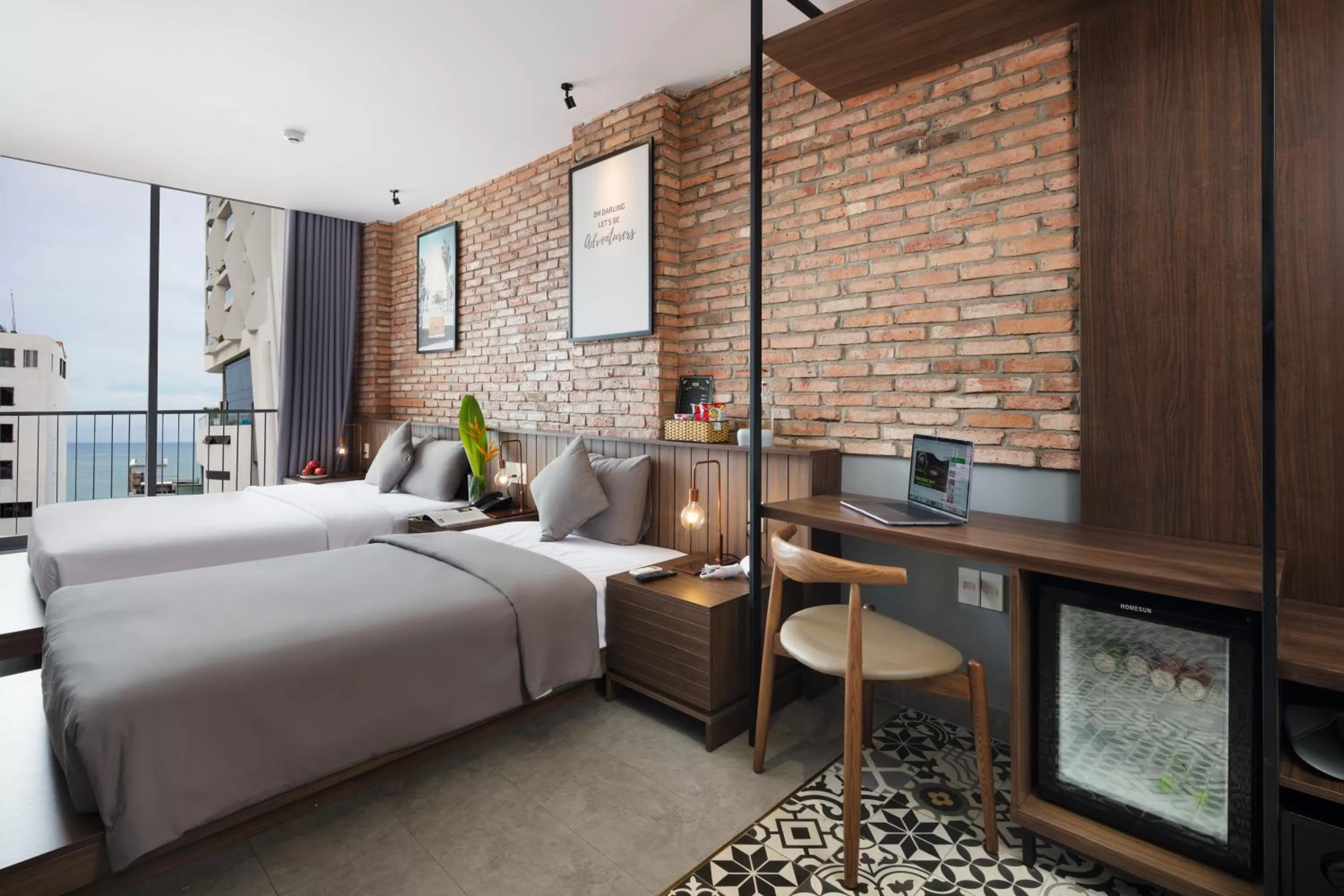 Bed in Marilyn Boutique Hotel Nha Trang