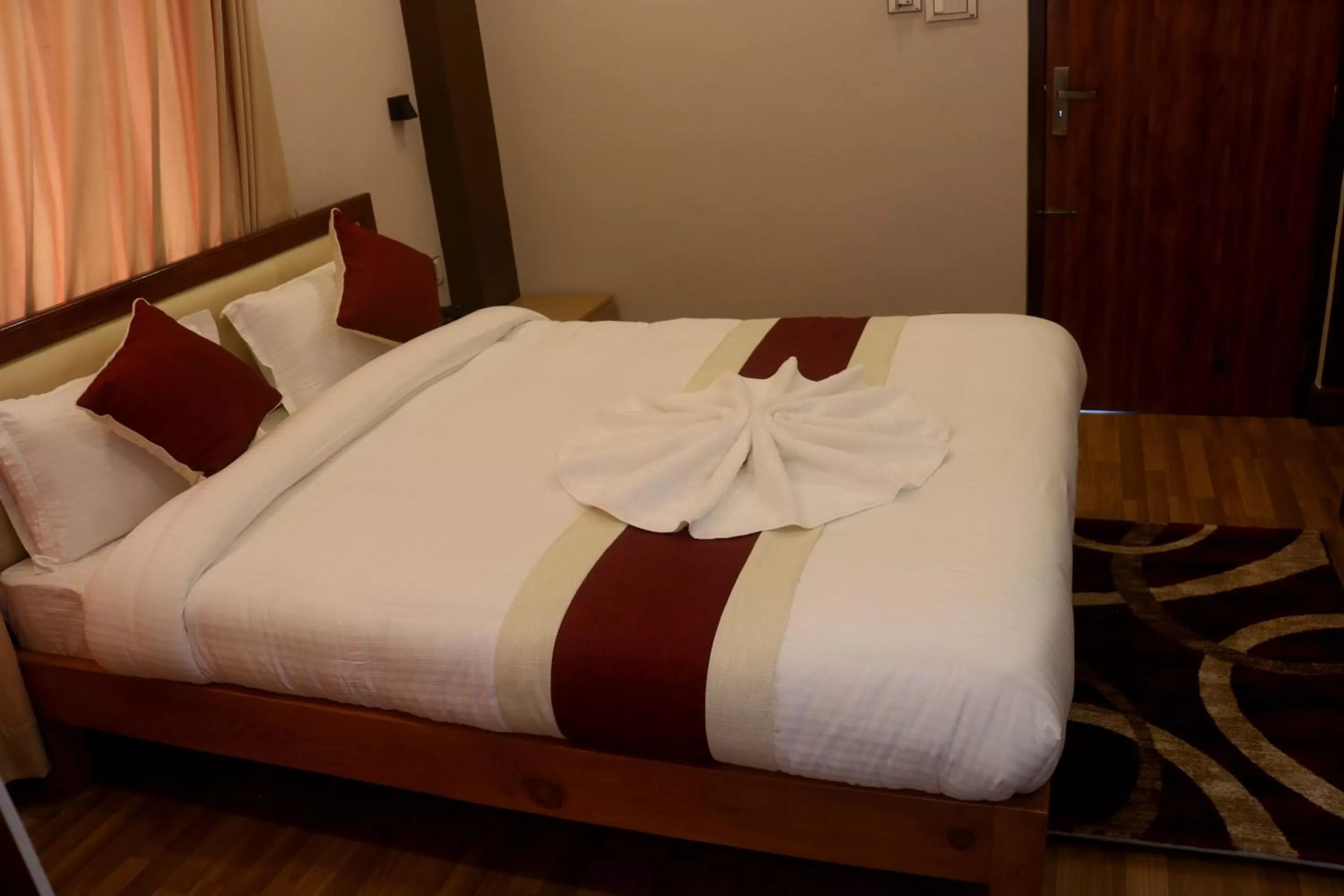 Bed in Hotel Family Ties Pvt. Ltd.