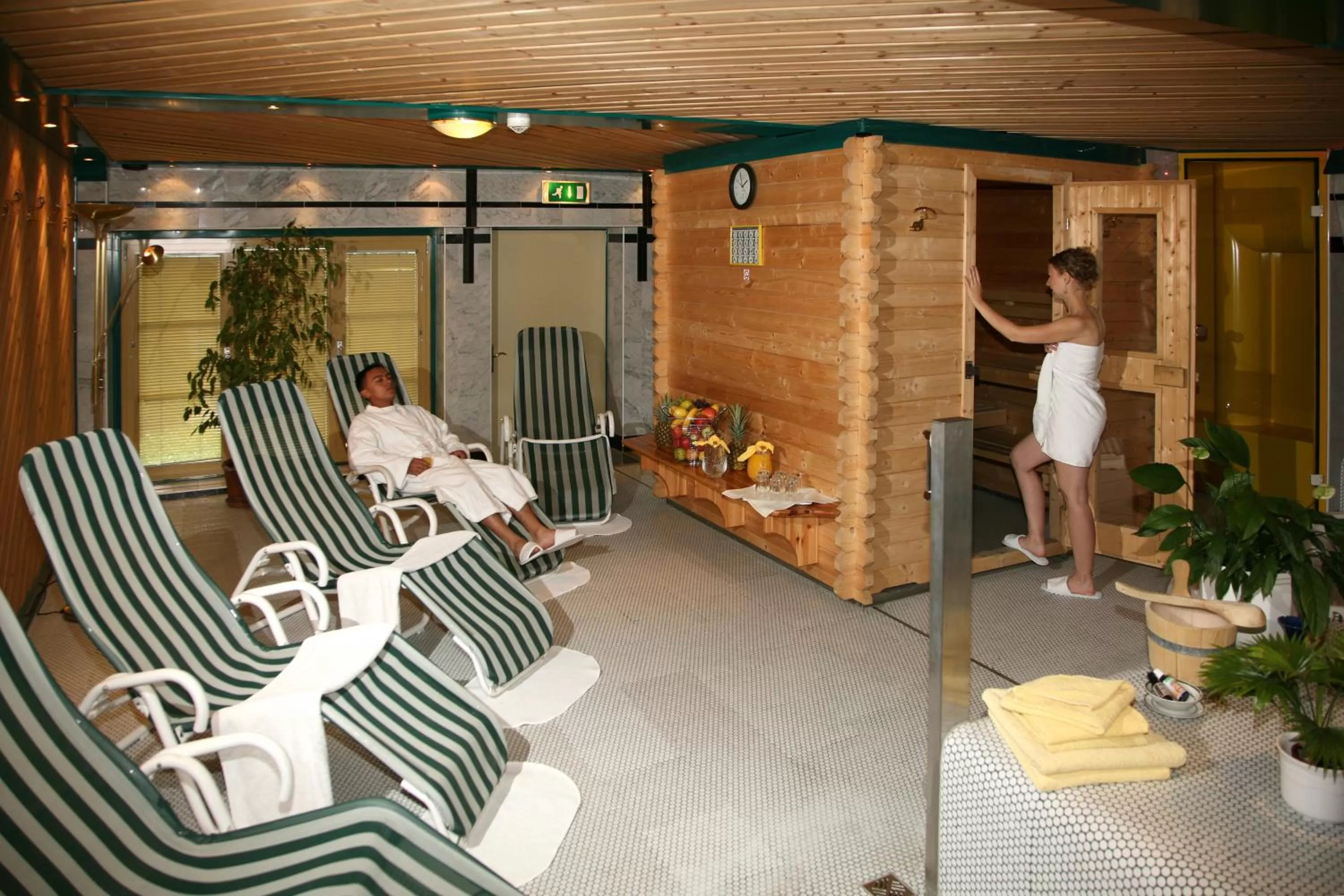 Spa and wellness centre/facilities in Hotel Asperner Löwe