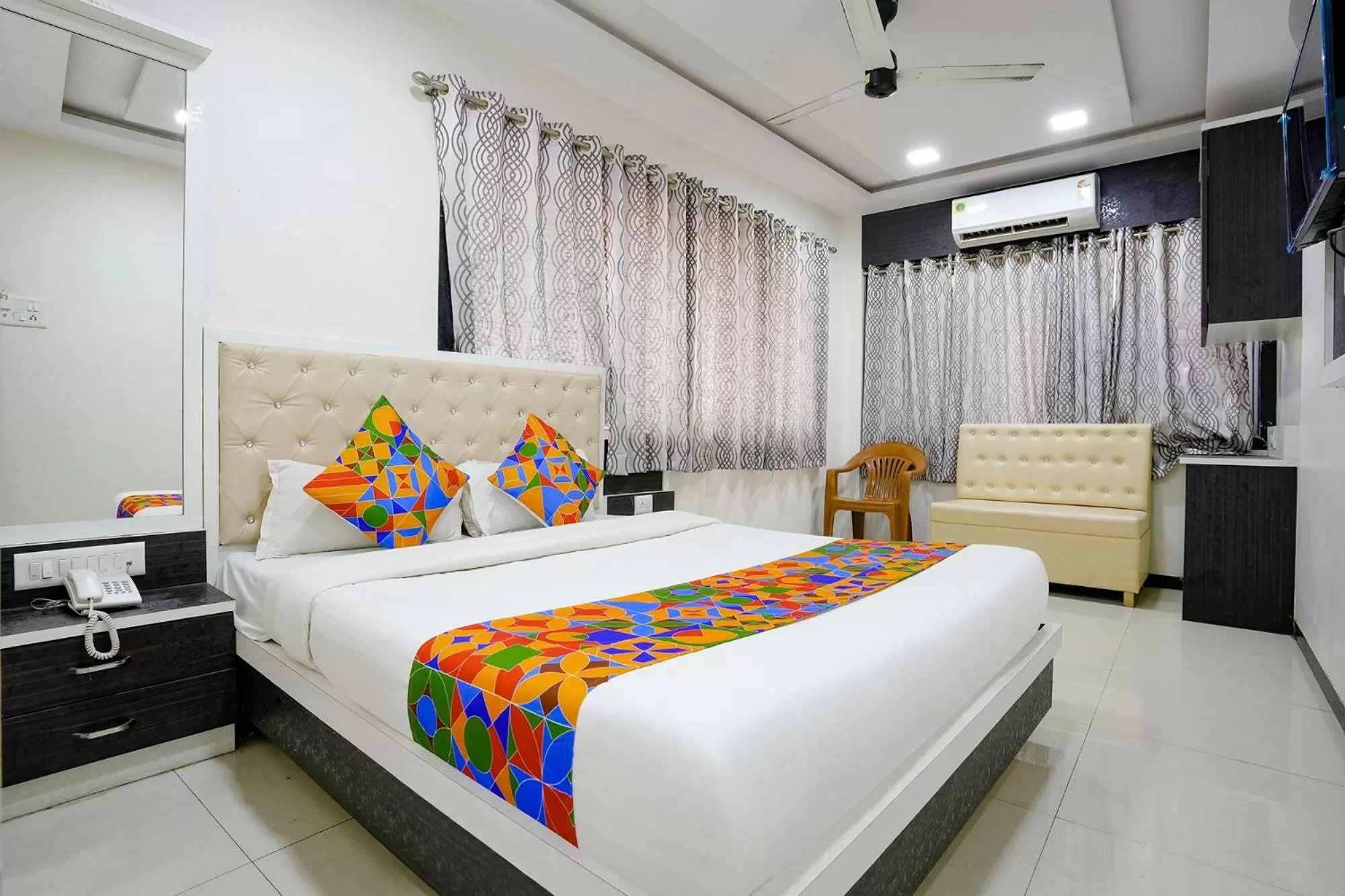 Bed in FabExpress Rajmahal