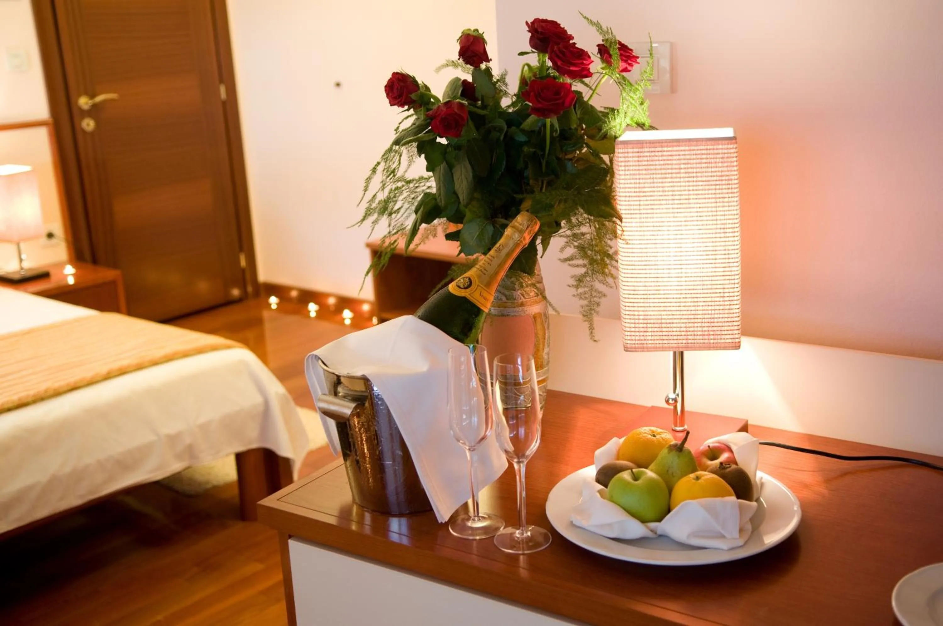 Bed in Hotel Trogir Palace