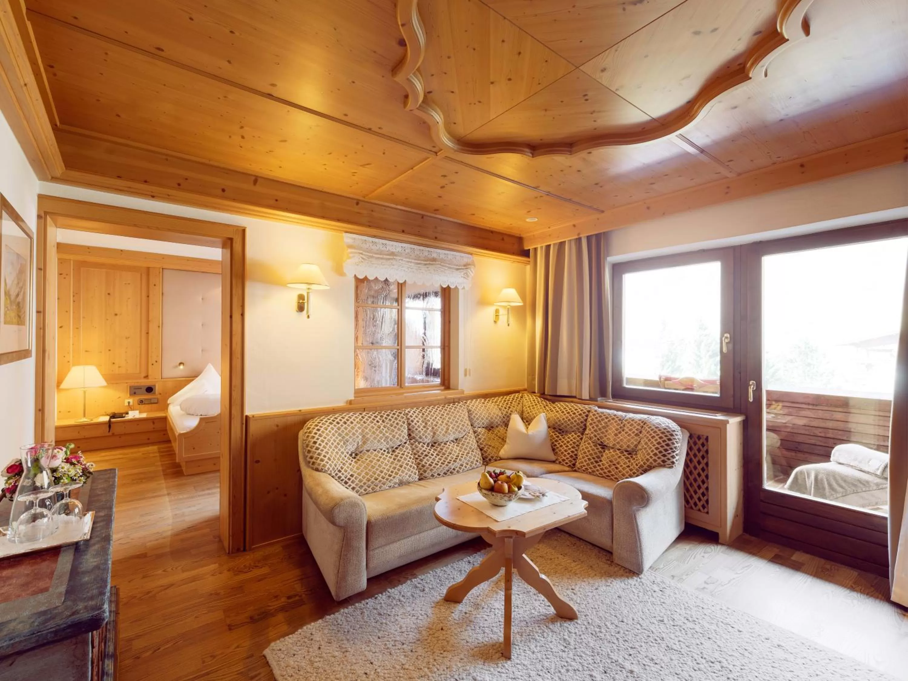 Photo of the whole room in Relais&Châteaux Spa-Hotel Jagdhof