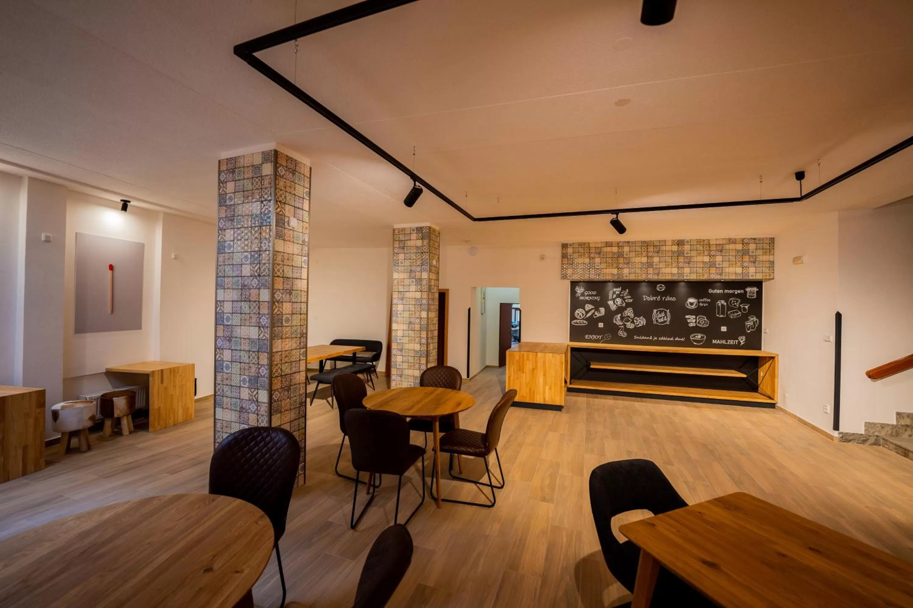 Dining area in JEZ&SPI Sušice