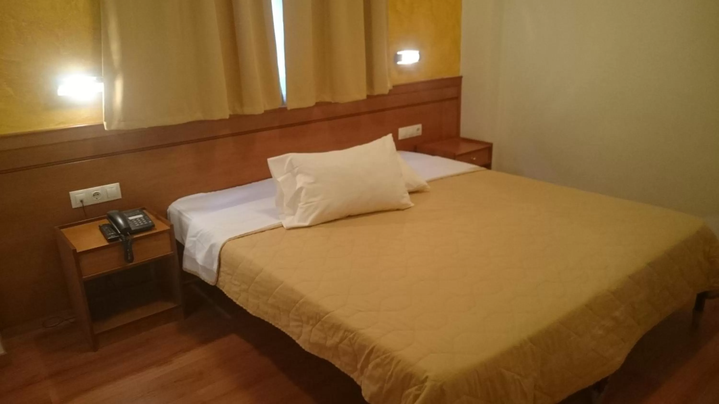 Bed in Hotel Rio Athens