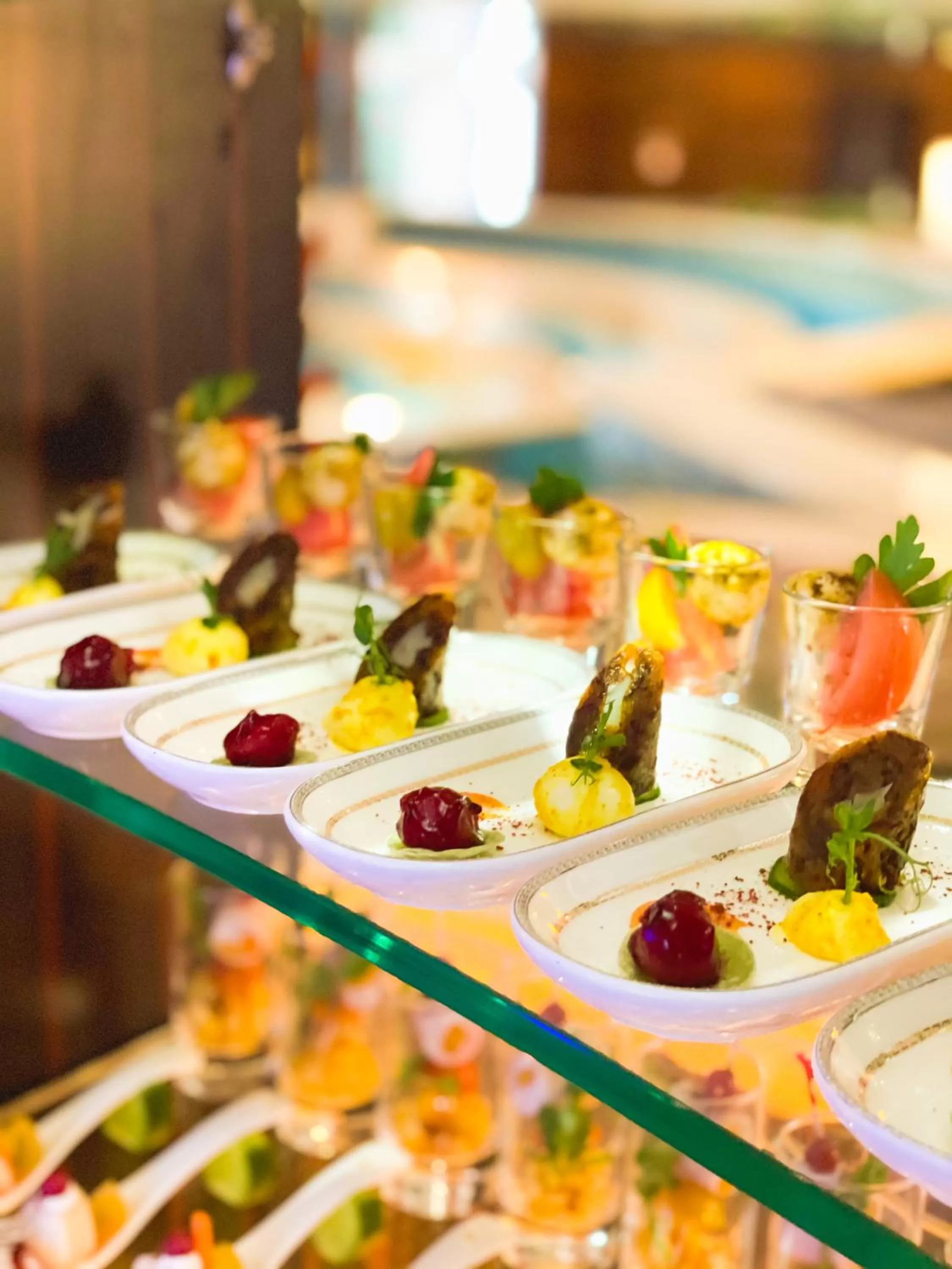 Food in Mövenpick Grand Al Bustan