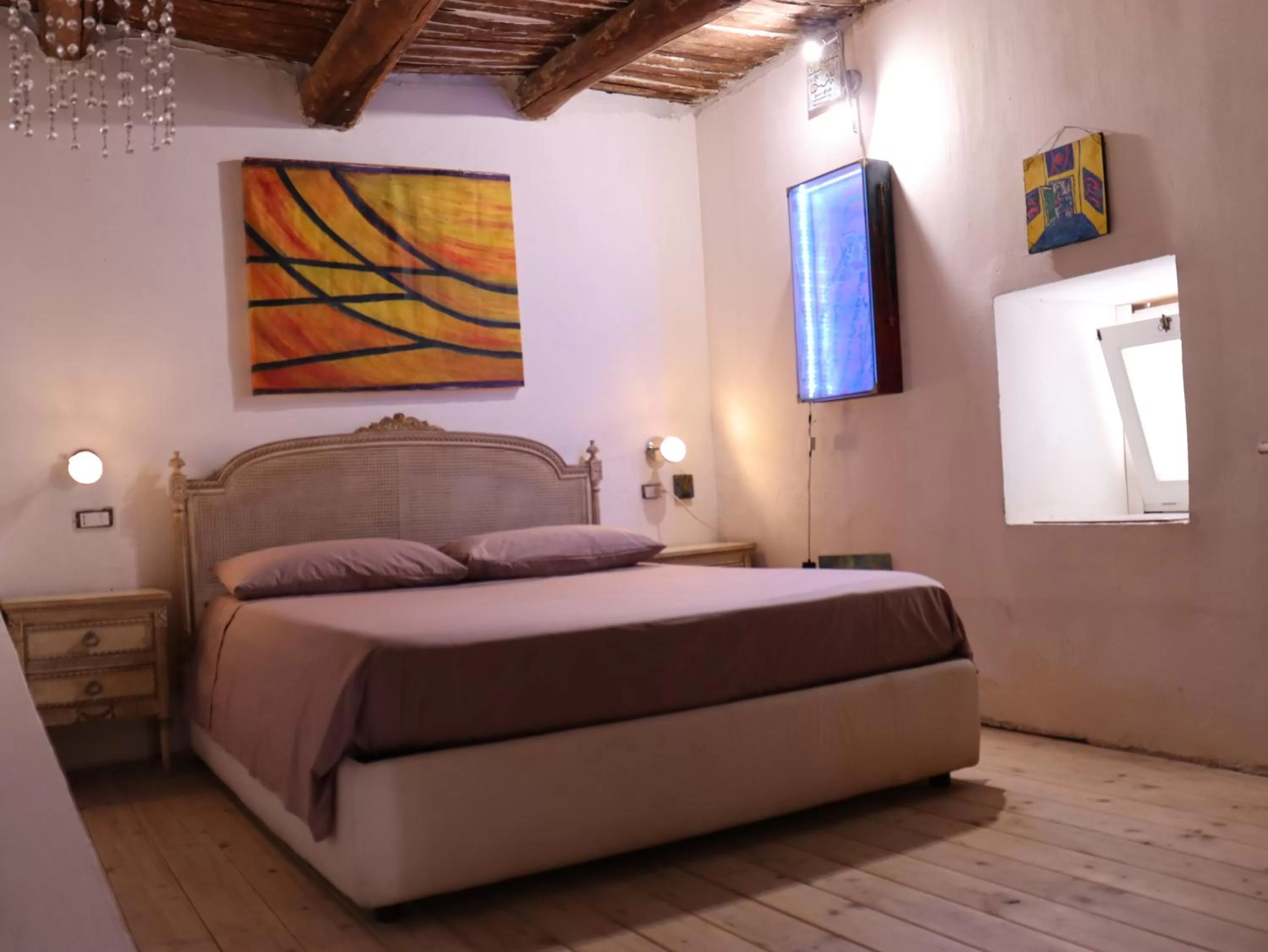 Bedroom, Bed in Viaggio nel Cuore dell'Arte