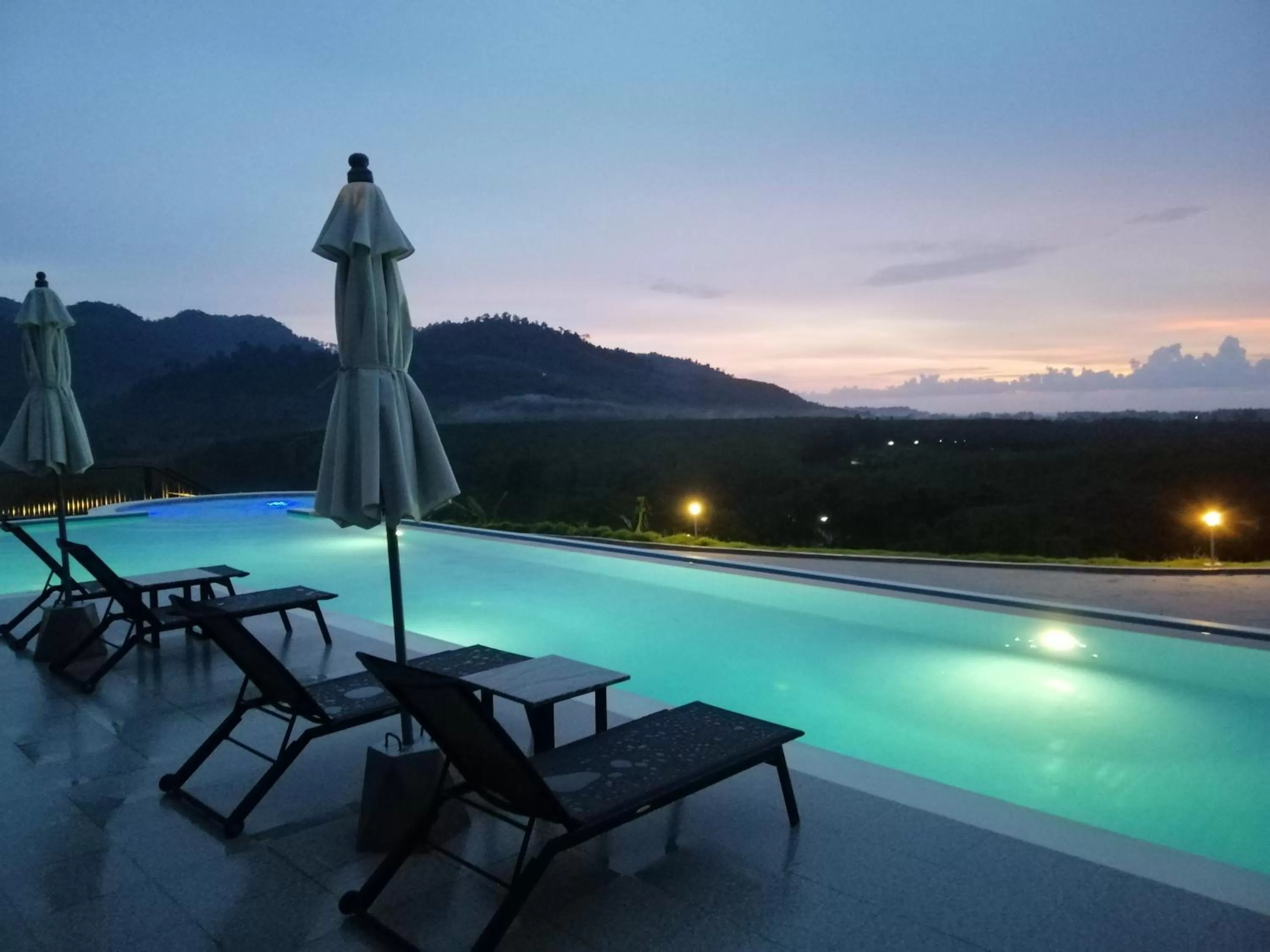 Pool view in Khaolak Blue Sky Villa