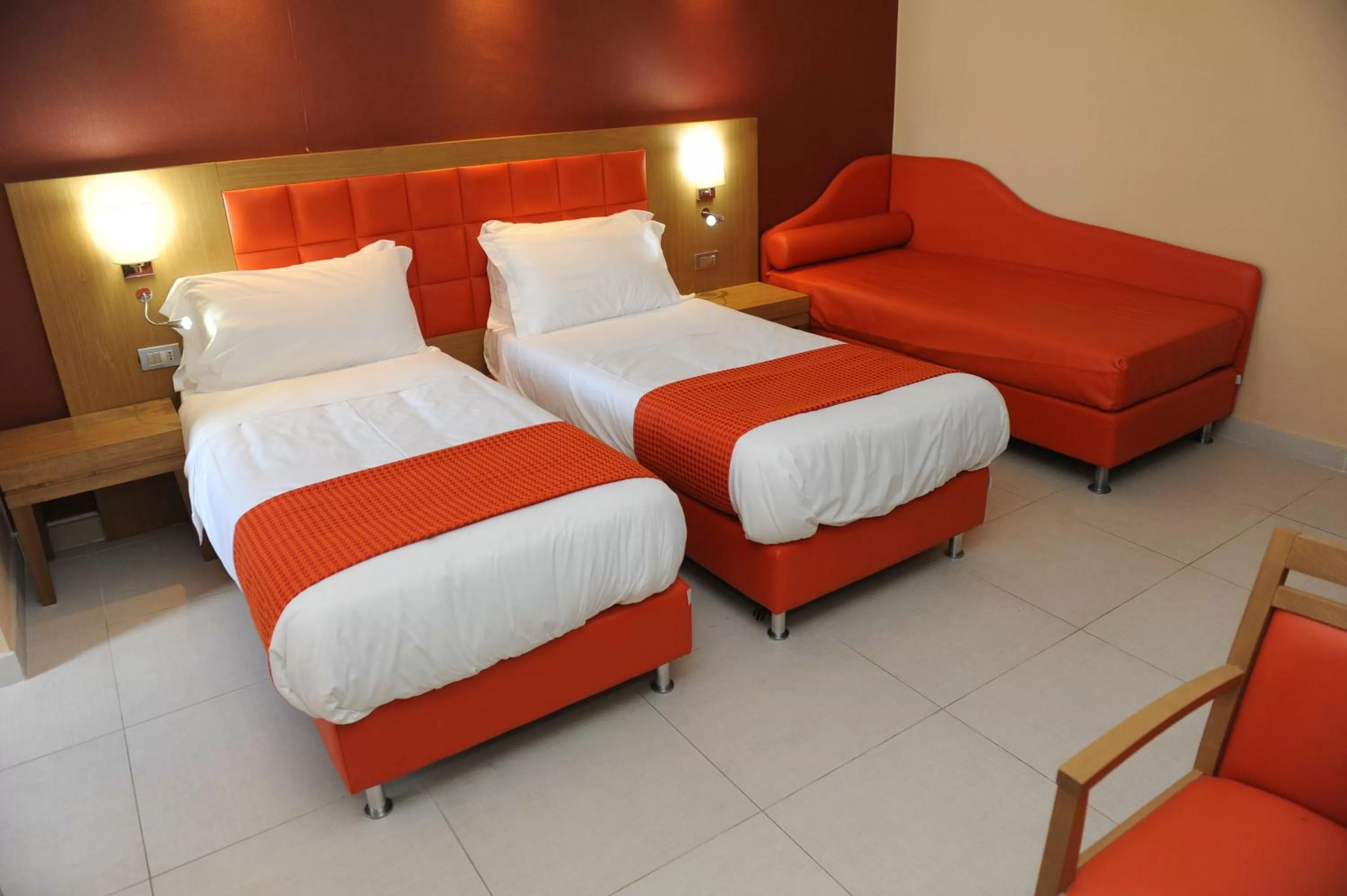 Photo of the whole room, Bed in Hotel Ristorante La Campagnola