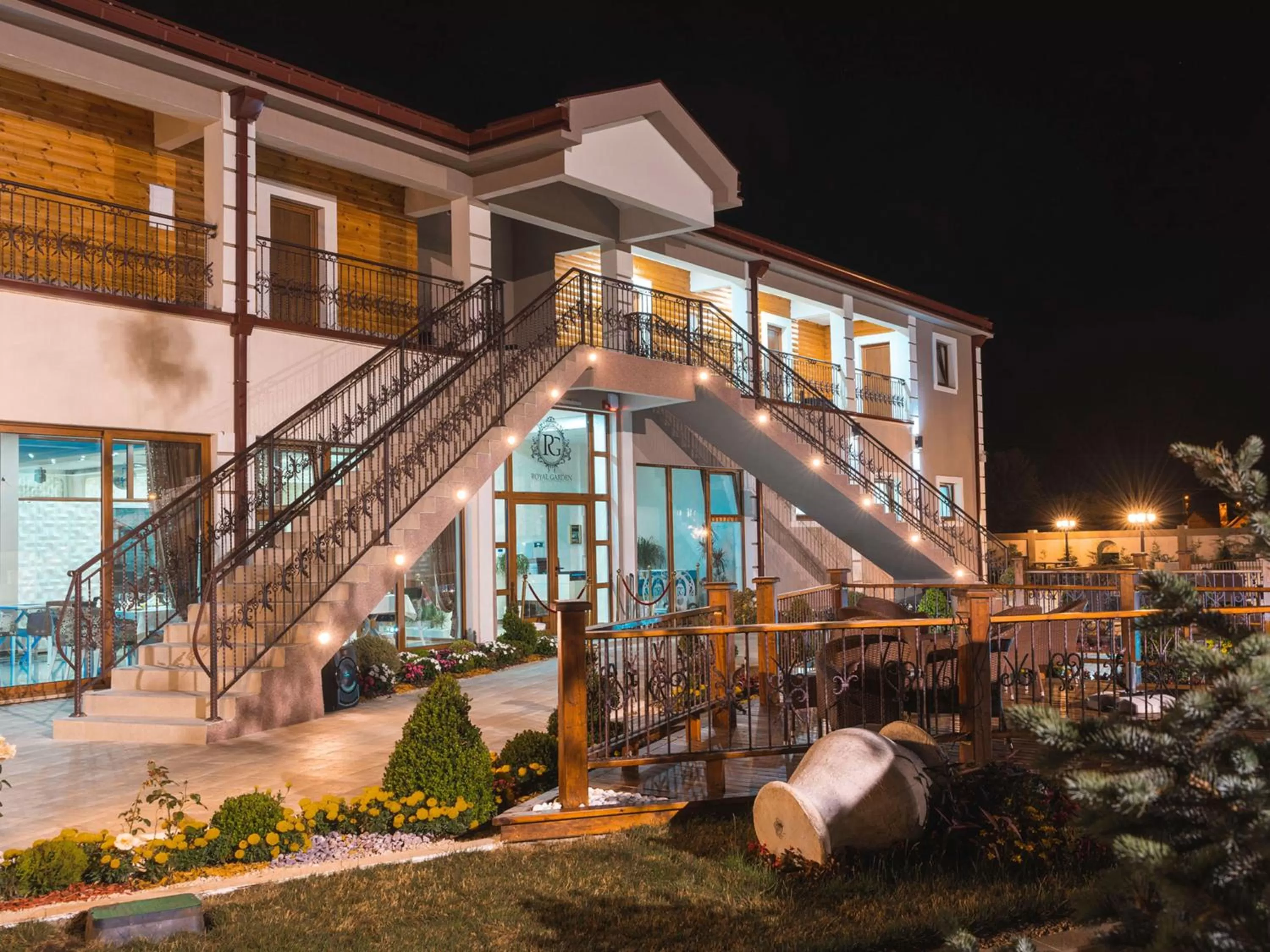 Garden in Hotel Royal Garden