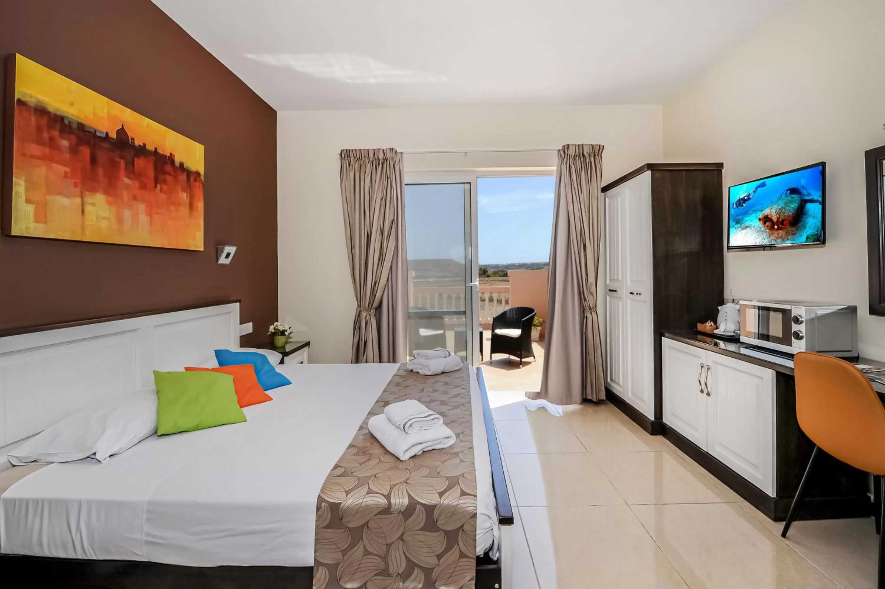 Photo of the whole room, Bed in Mariblu Hotel