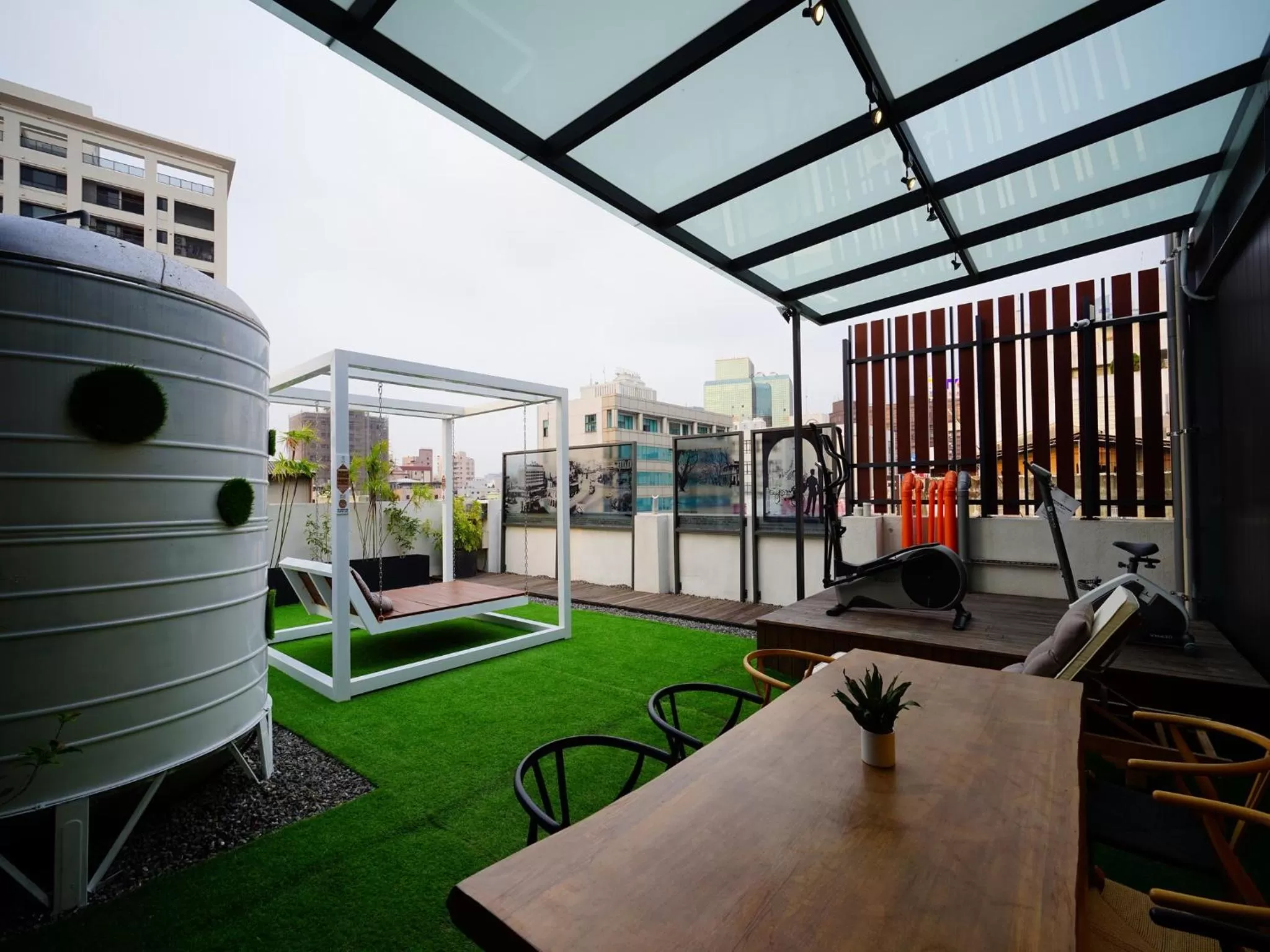 Property building in 3 Door Hotel