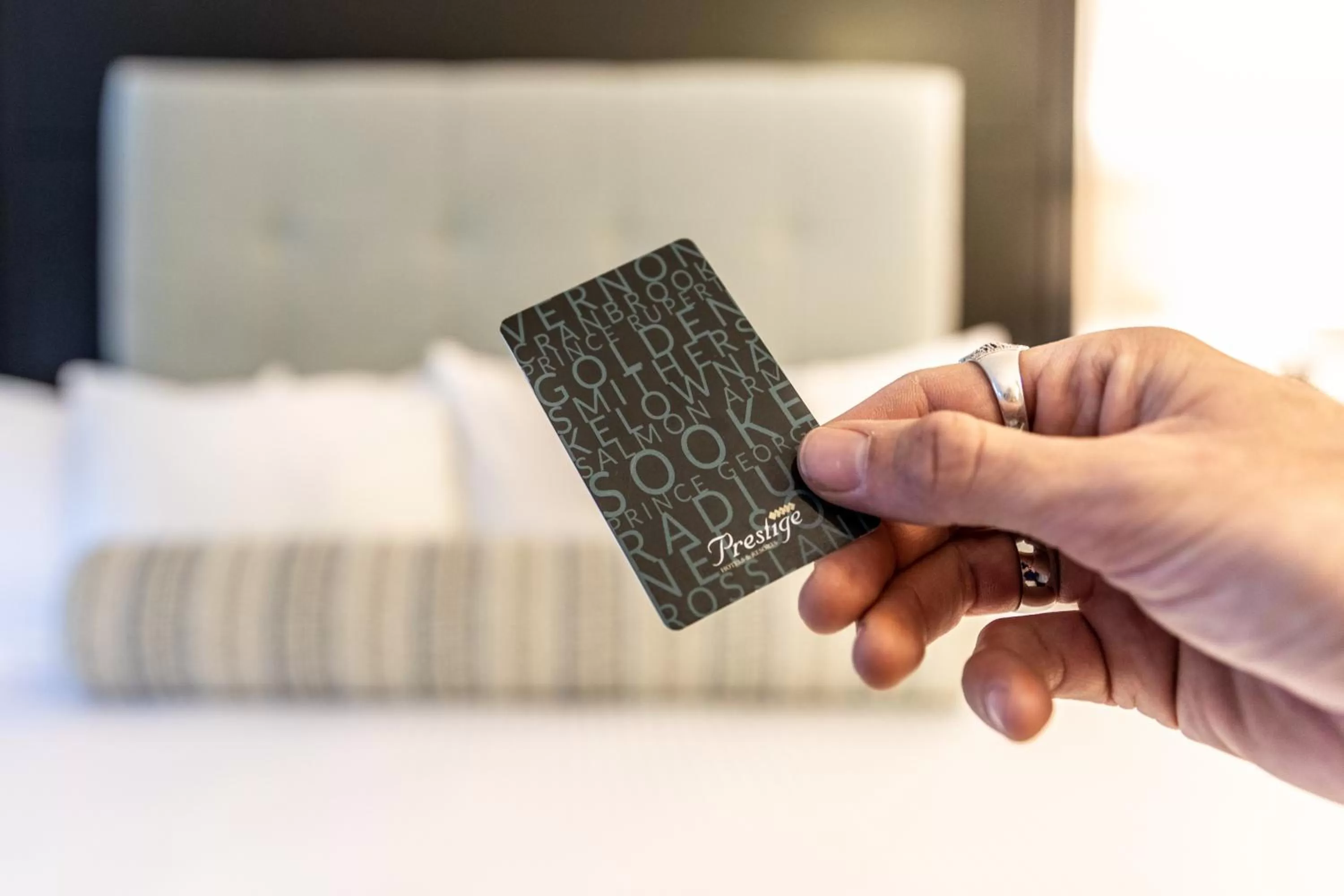 Decorative detail, Bed in Prestige Inn Nelson