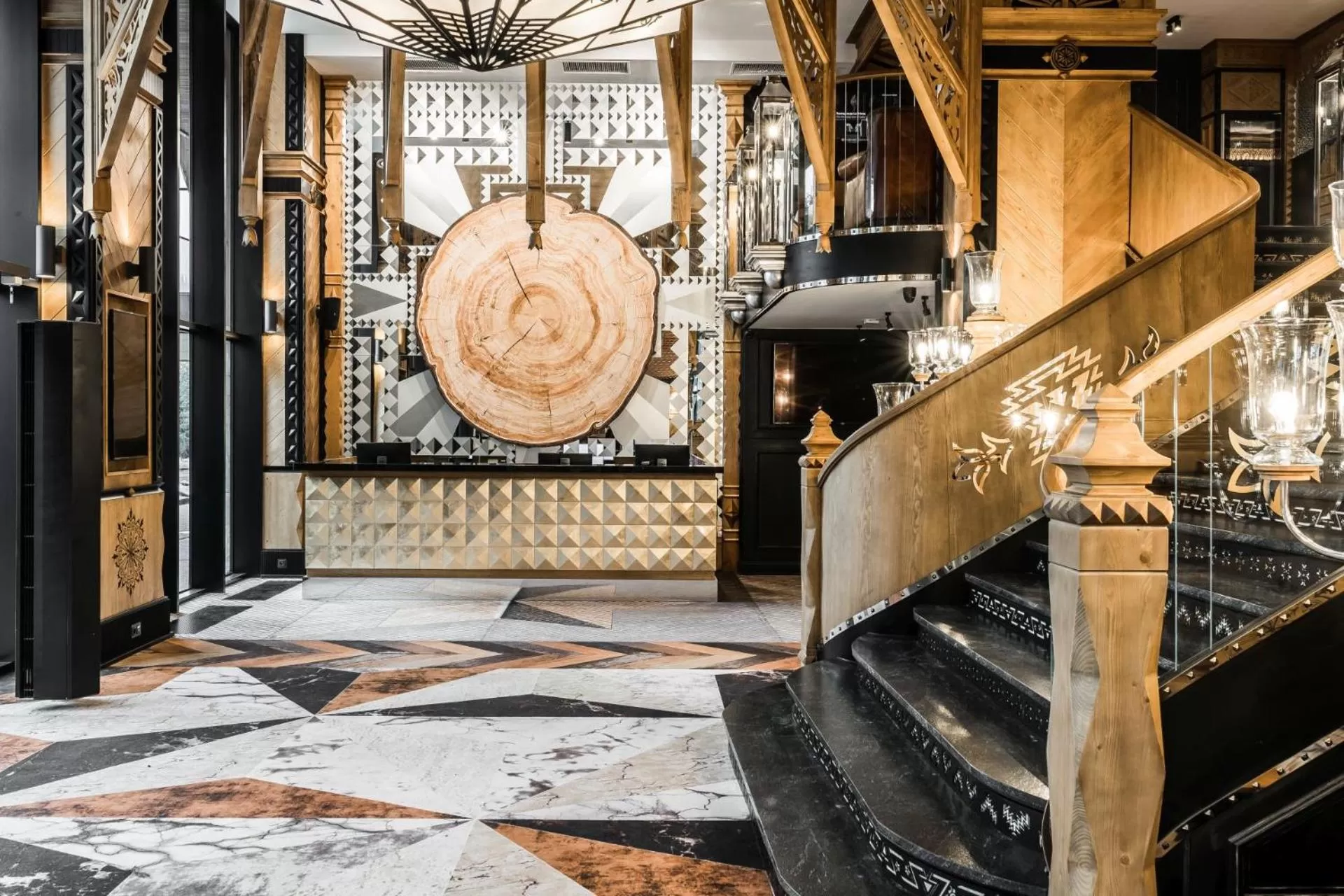 Lobby or reception in Bachleda Residence Zakopane