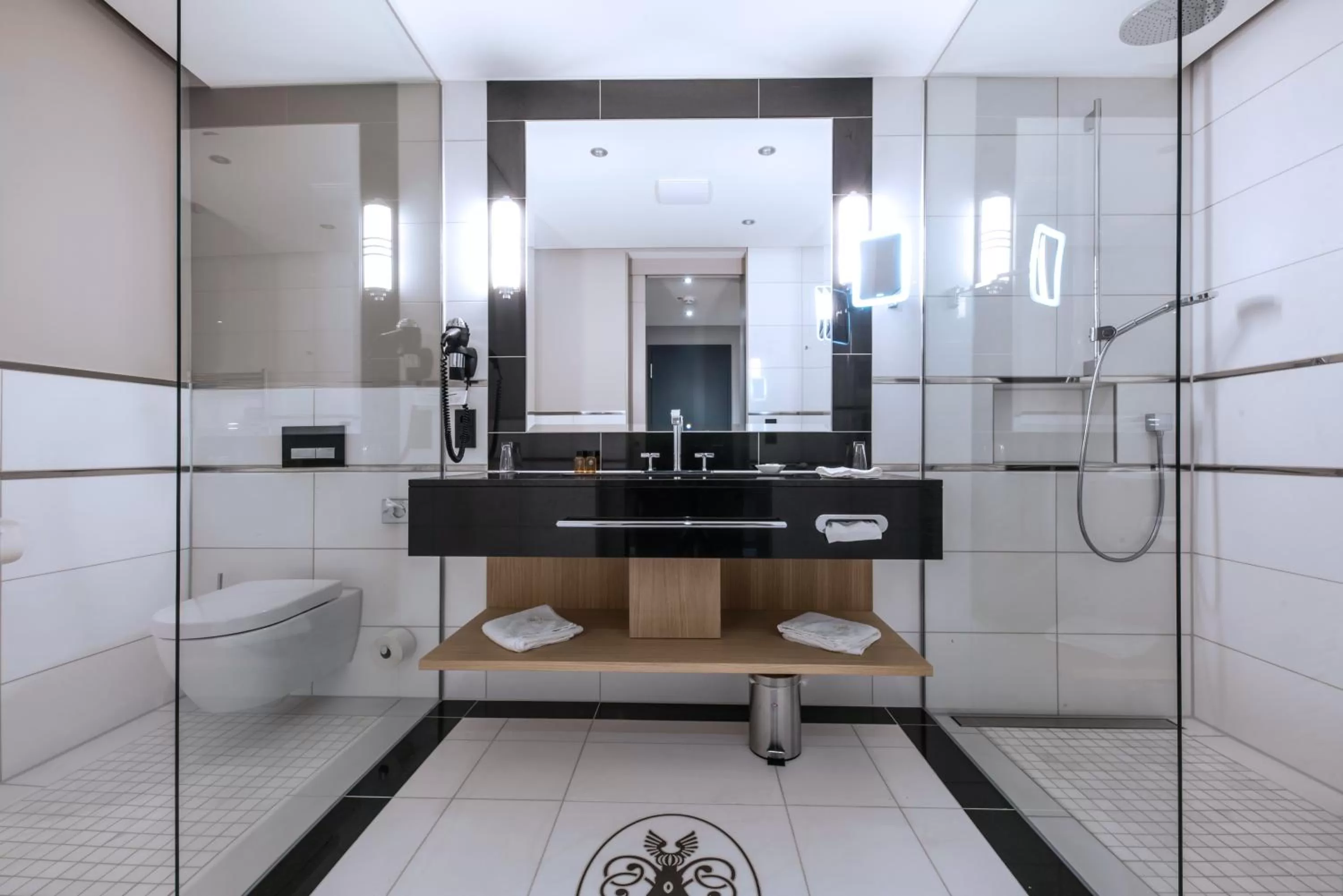 Shower in Gut Kump Gastronomie und Hotel