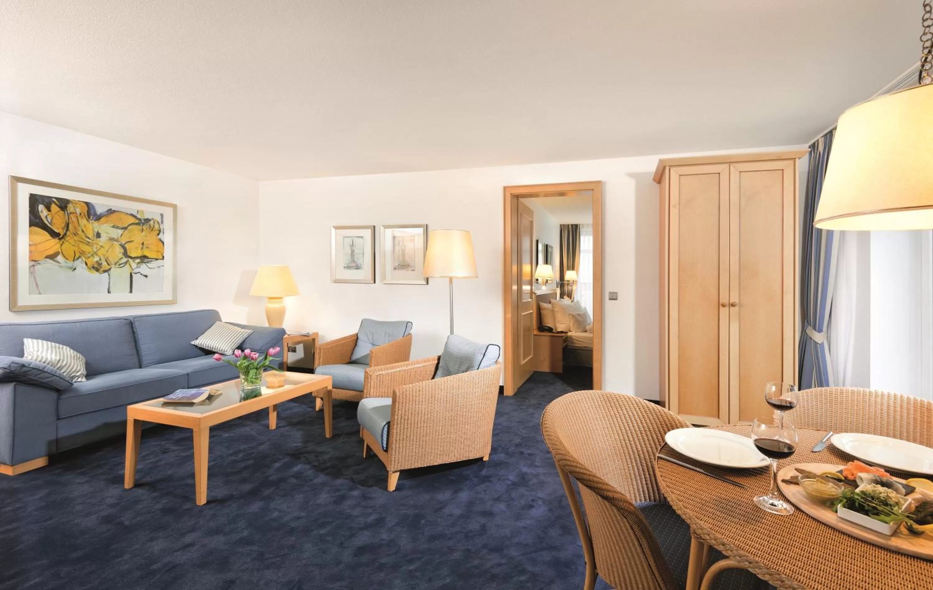 Suite with Sea View in Strandhotel Juister Hof