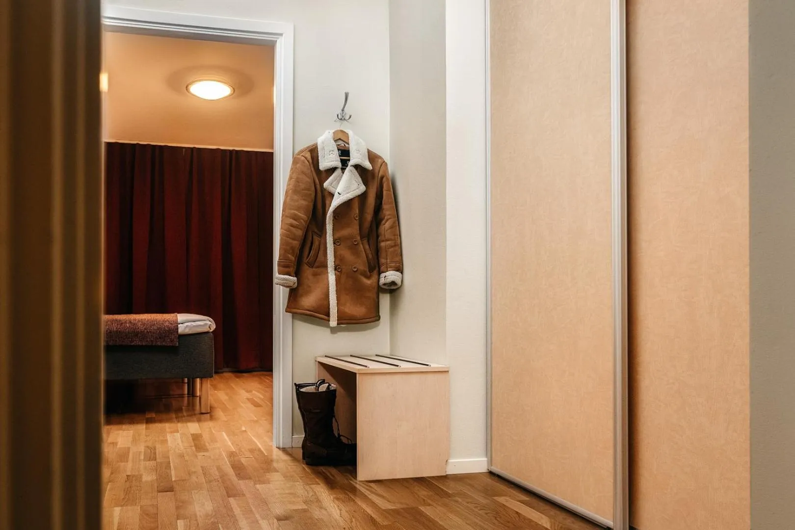 Photo of the whole room, Bed in Hotell Björken