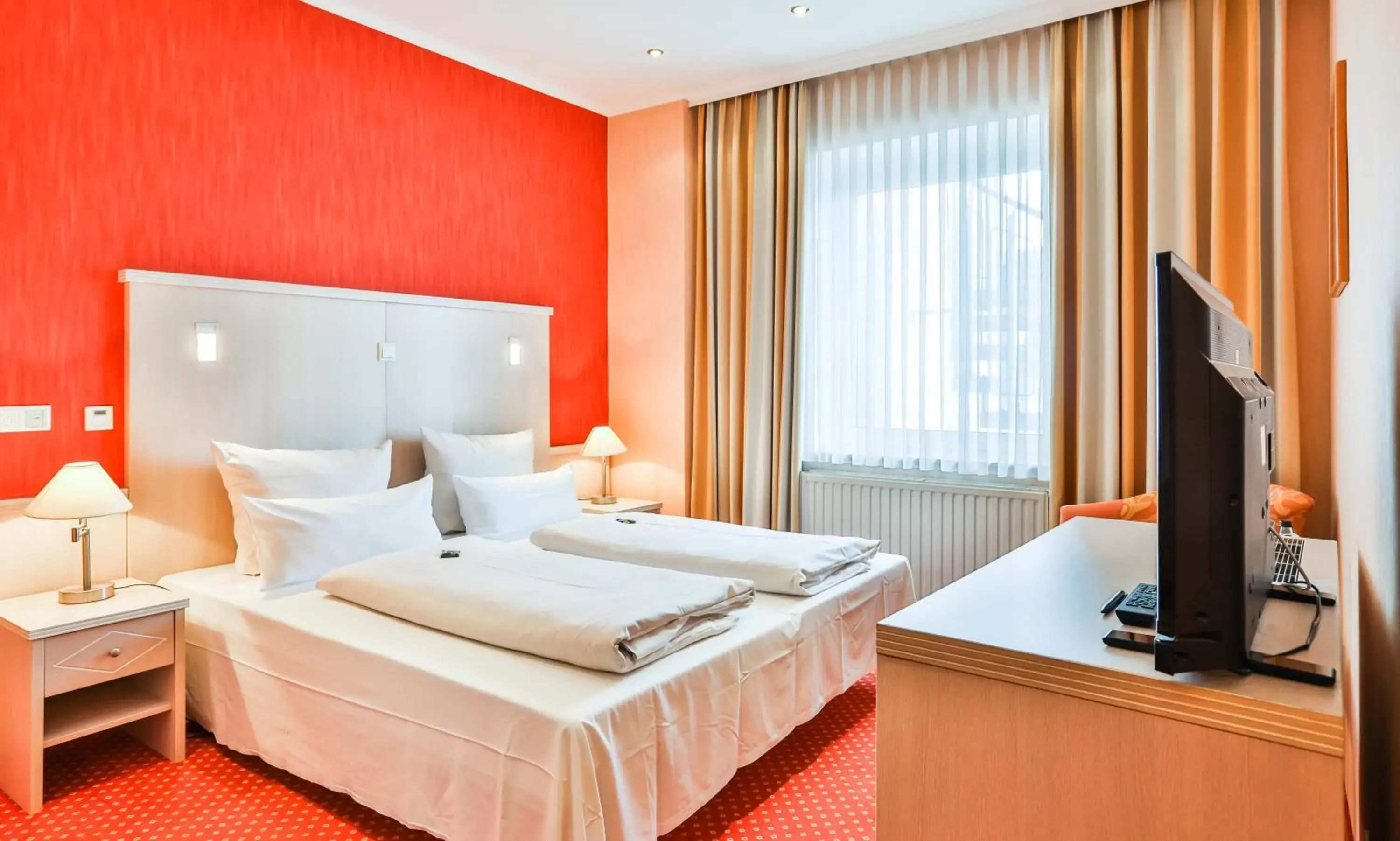 Standard Double Room - single occupancy in Hotel Stadt Kappeln Standard Double Room - single occupancy in Hotel Stadt Kappeln