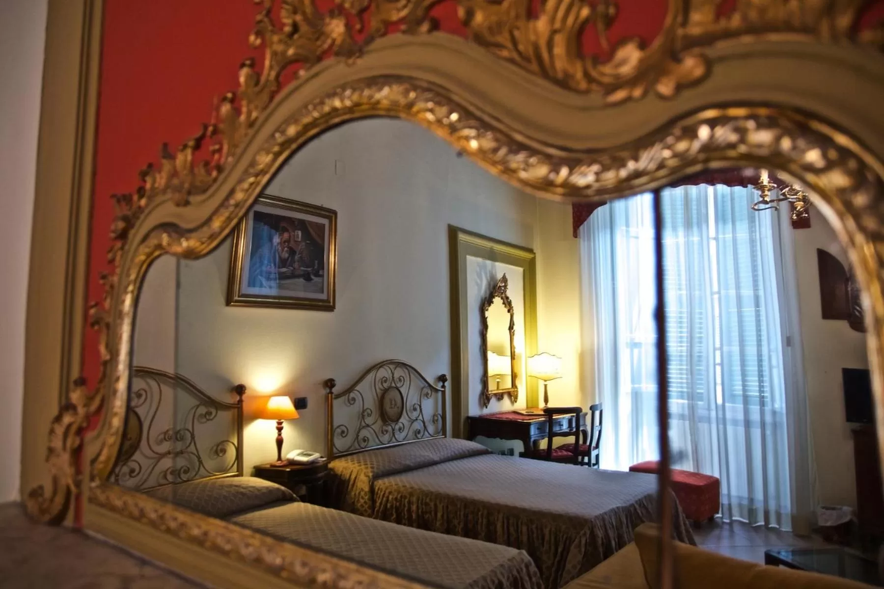 Bed in Hotel La Luna