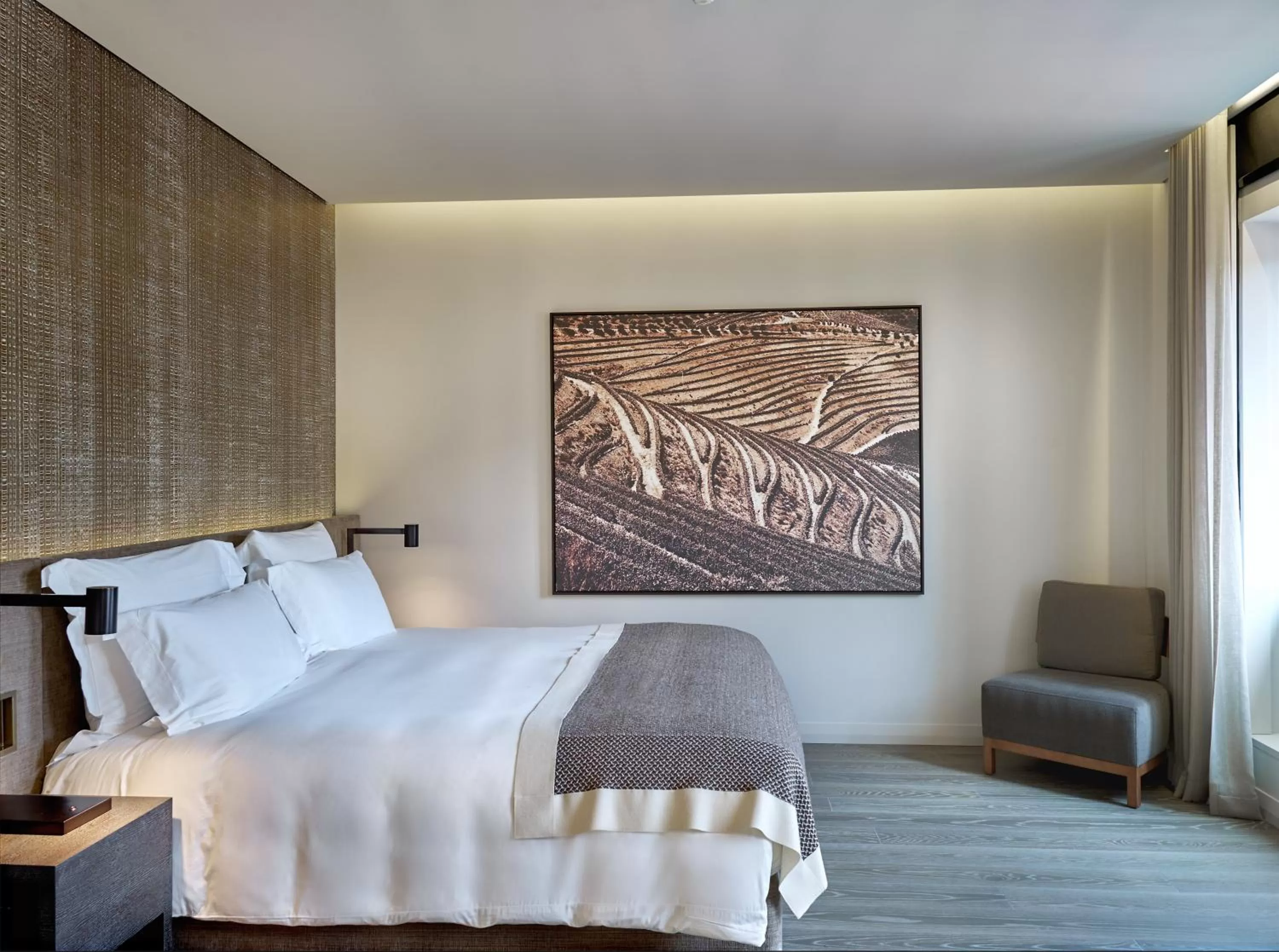 Bed in Six Senses Douro Valley