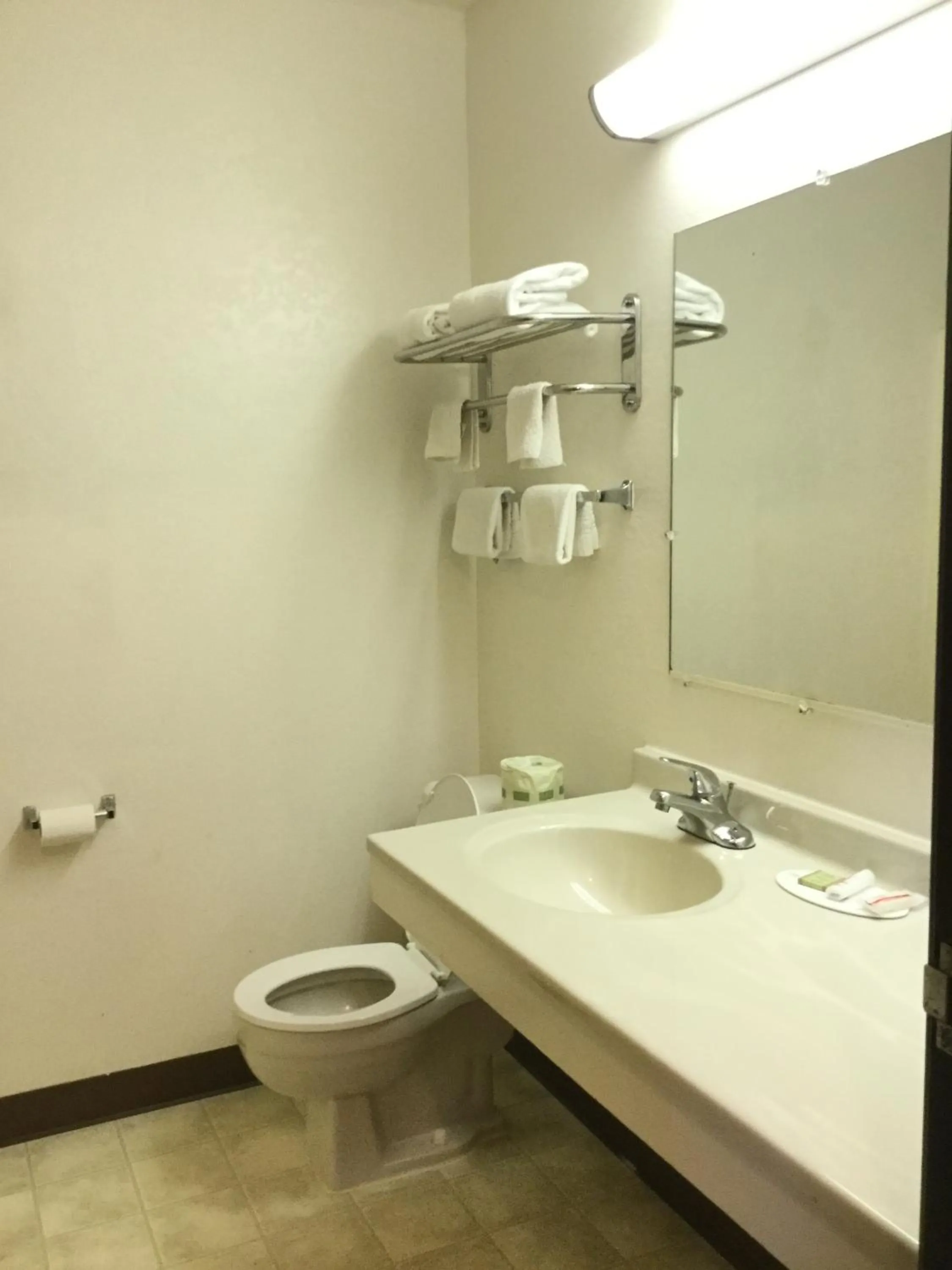 Bathroom in Super 8 by Wyndham Wayne