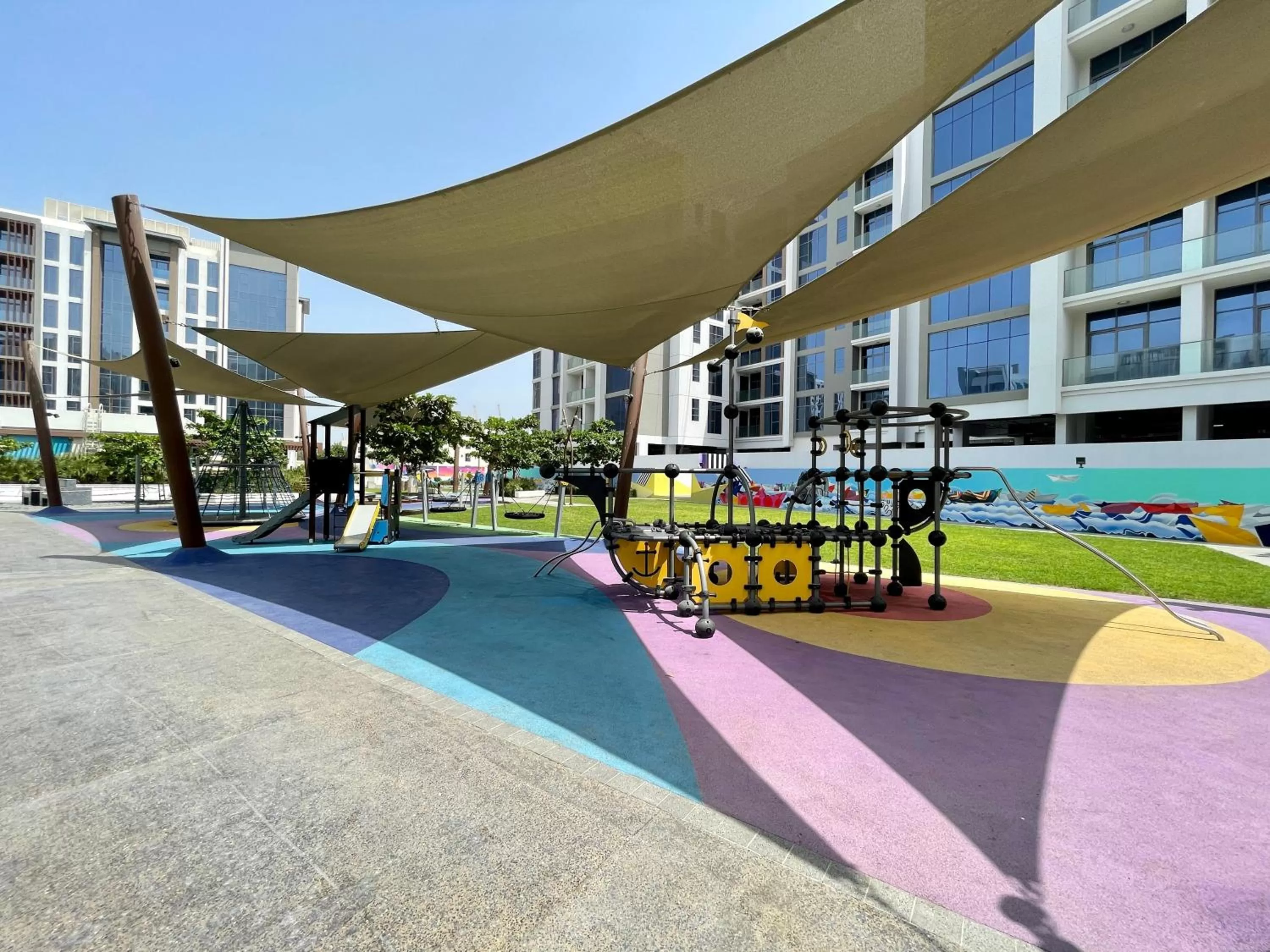 Property building in Hyatt Place Dubai Jumeirah Residences