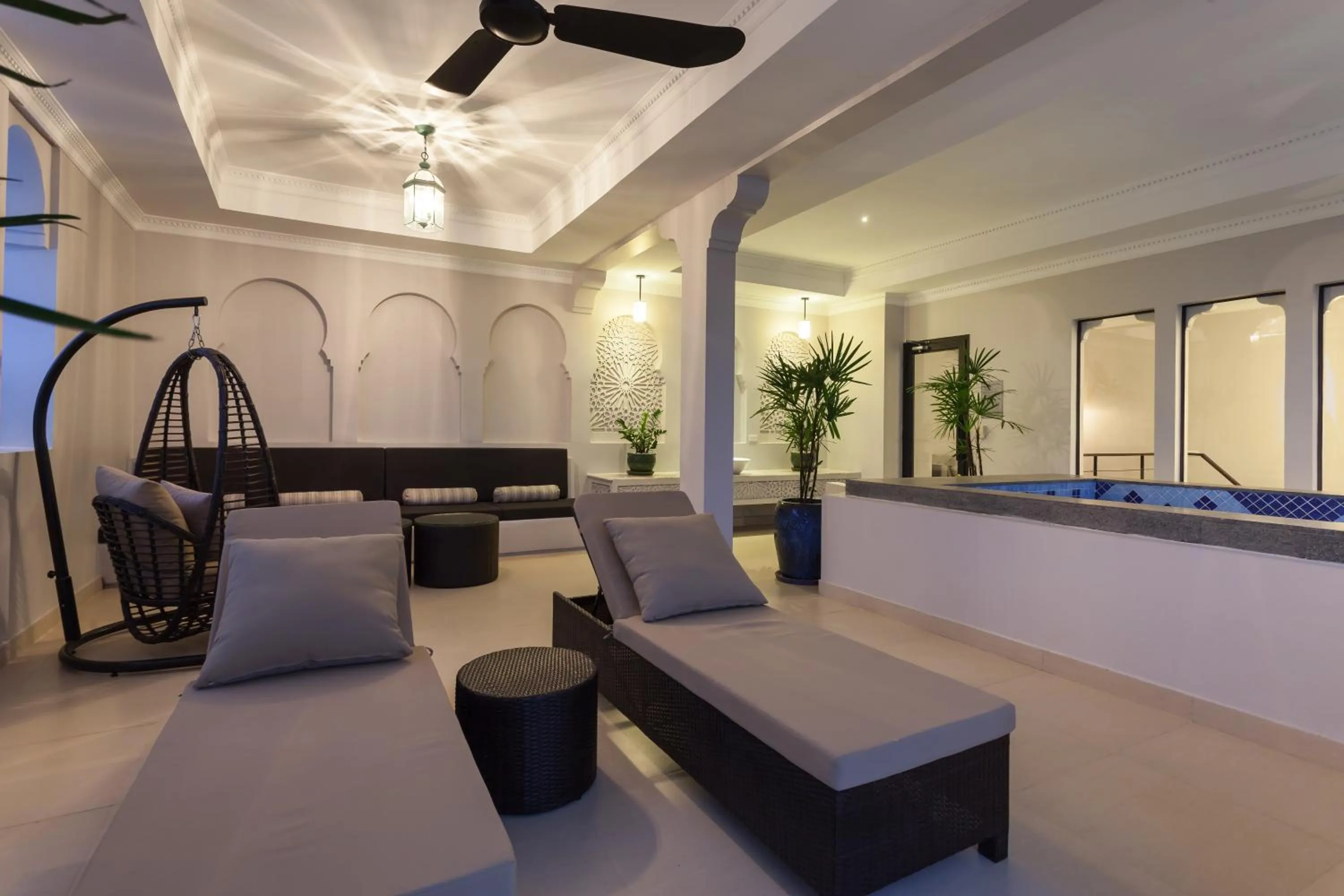 Living room in Sarai and Wander Resort