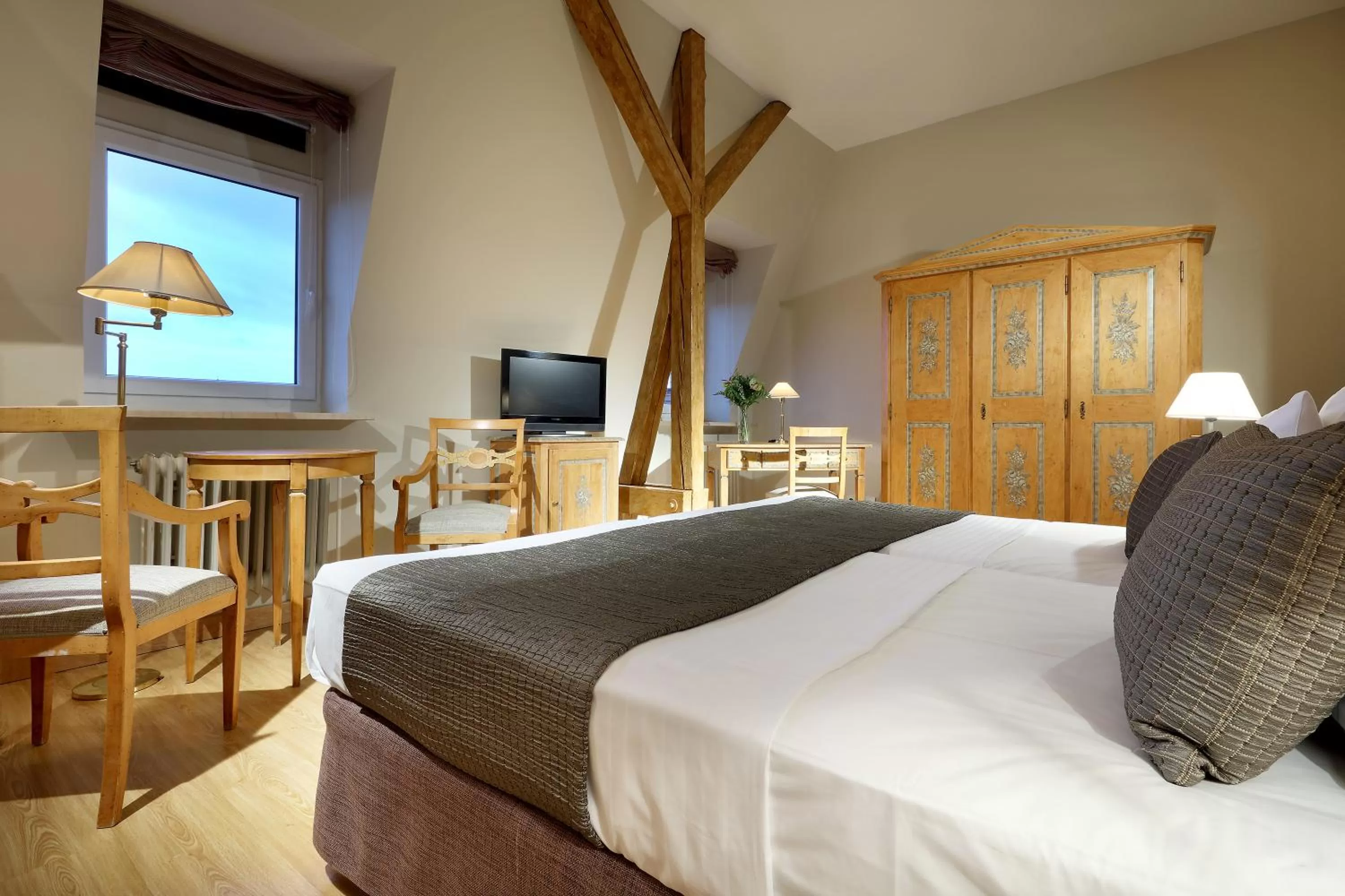 Bed in Eurostars Park Hotel Maximilian