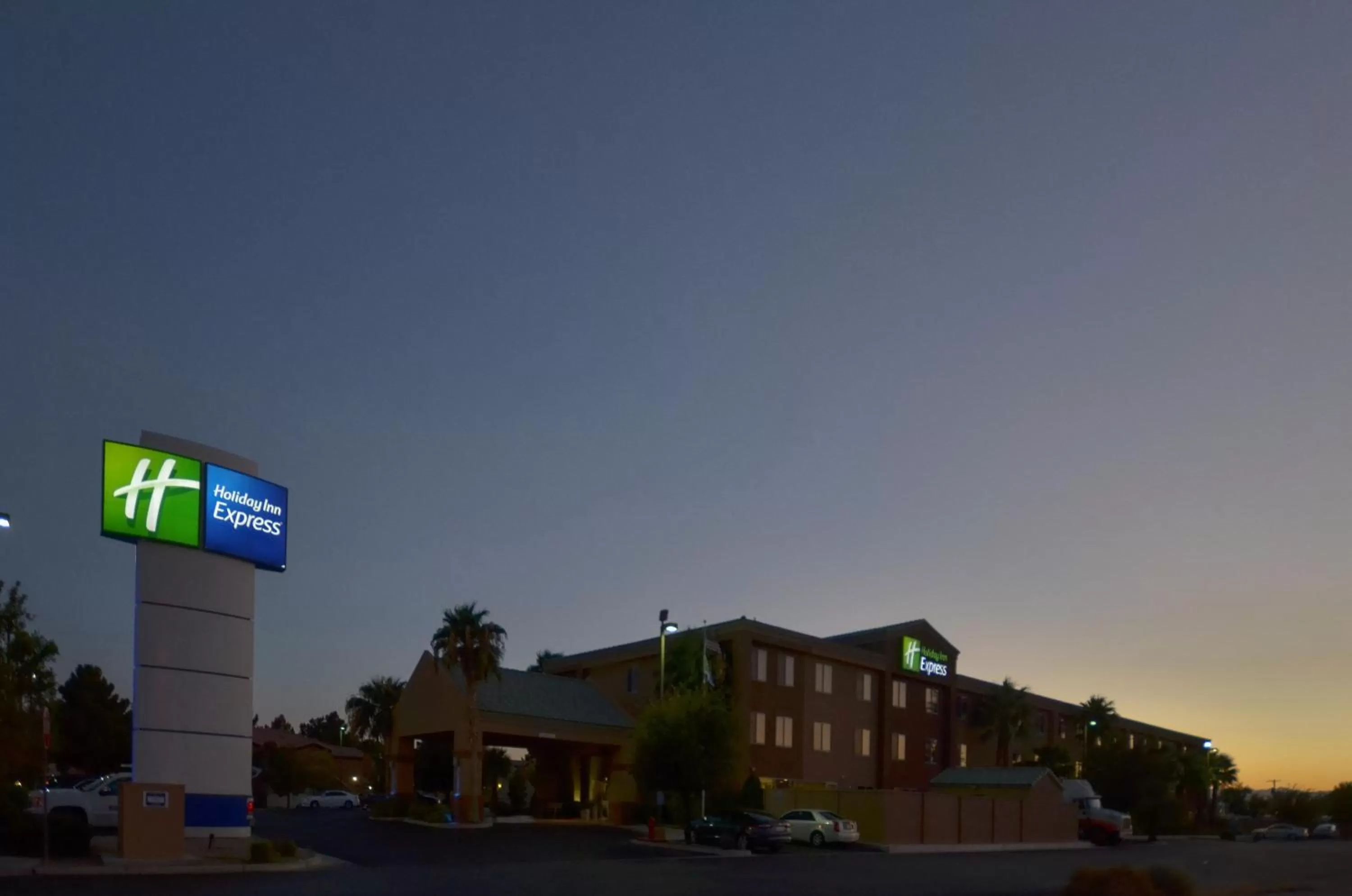 Property building in Holiday Inn Express Las Vegas-Nellis by IHG