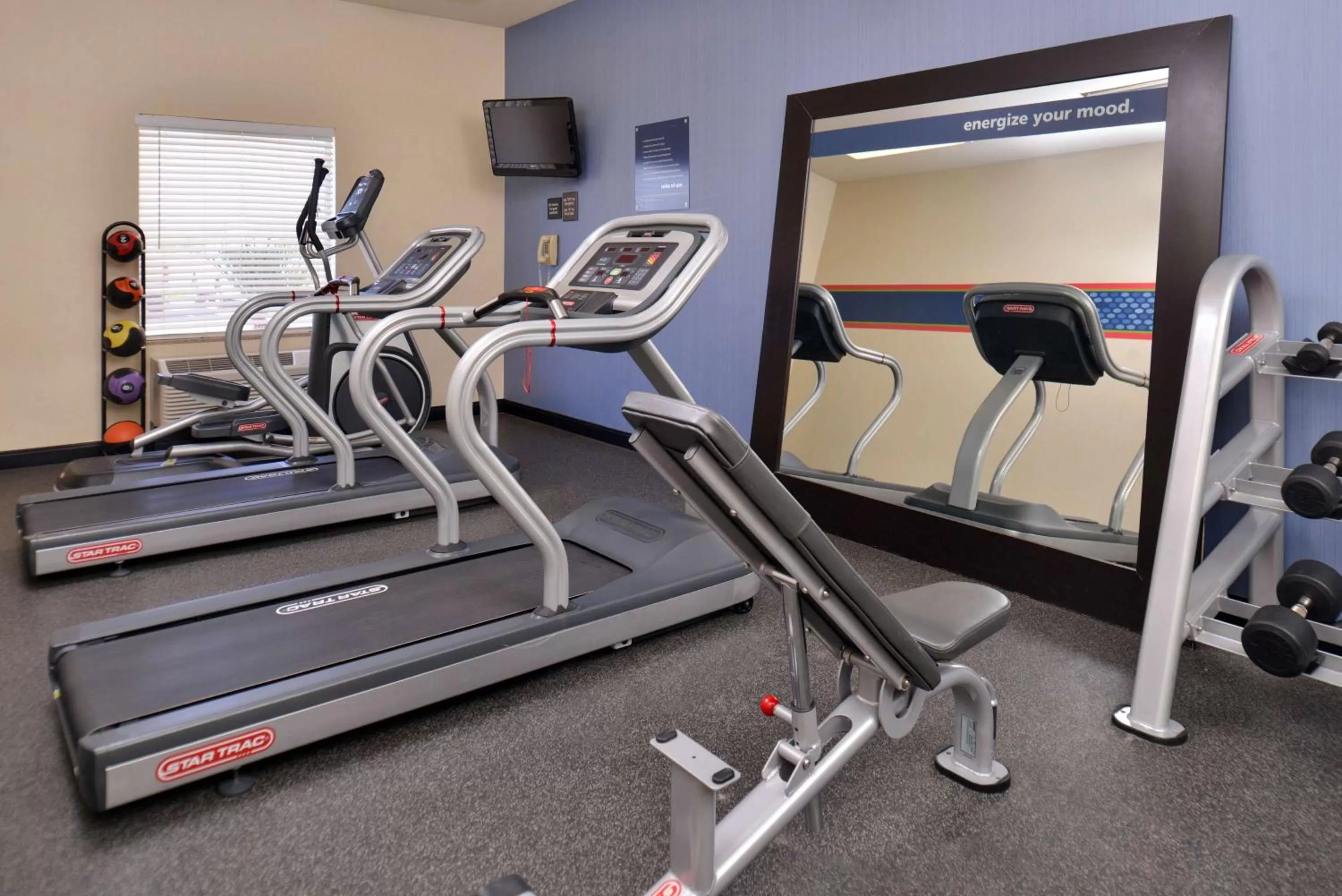 Fitness centre/facilities in Hampton Inn Van Horn