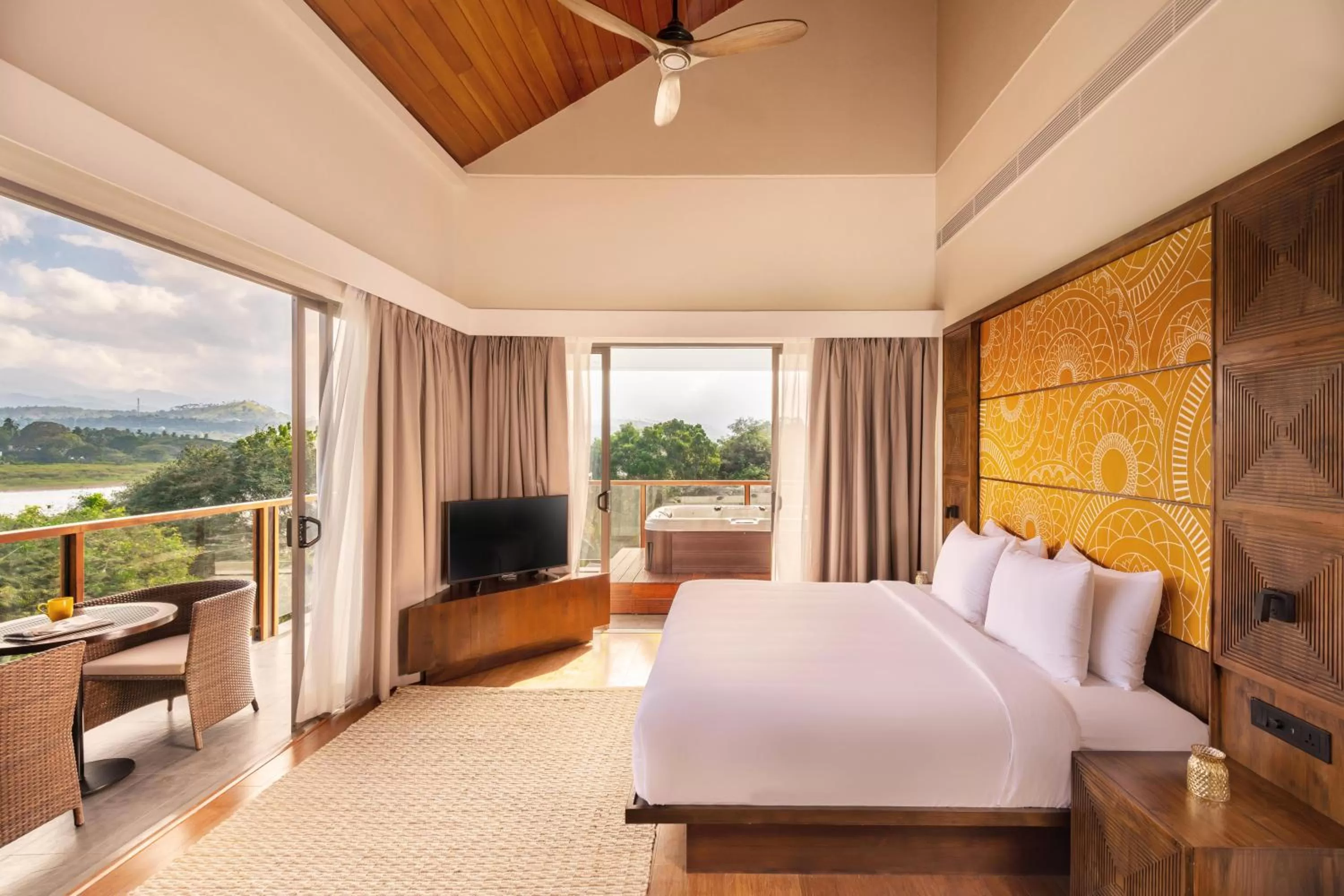 Bed in Jetwing Kandy Gallery, A Luxury Reserve