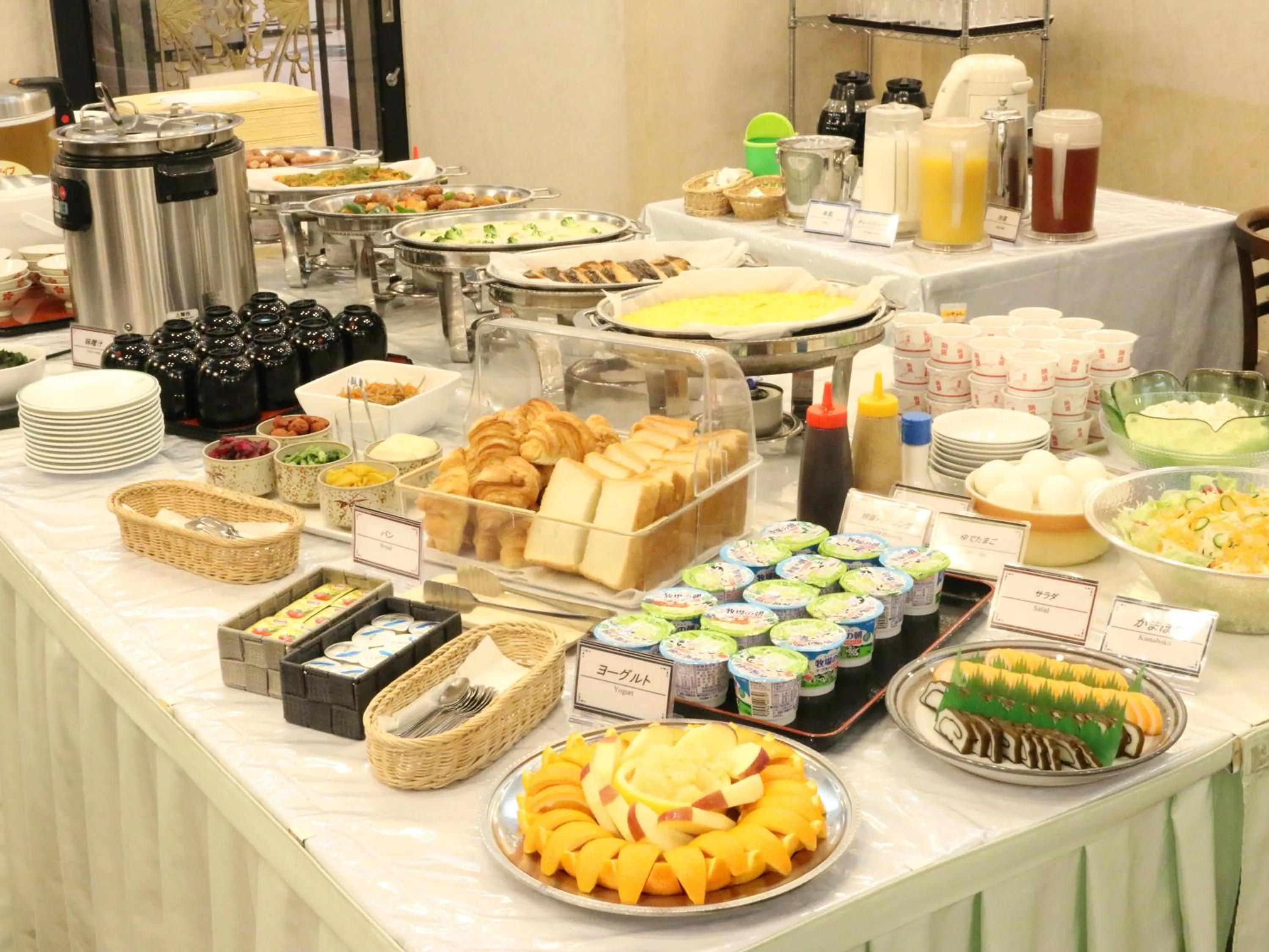 Buffet breakfast in APA Hotel Tonami Ekimae