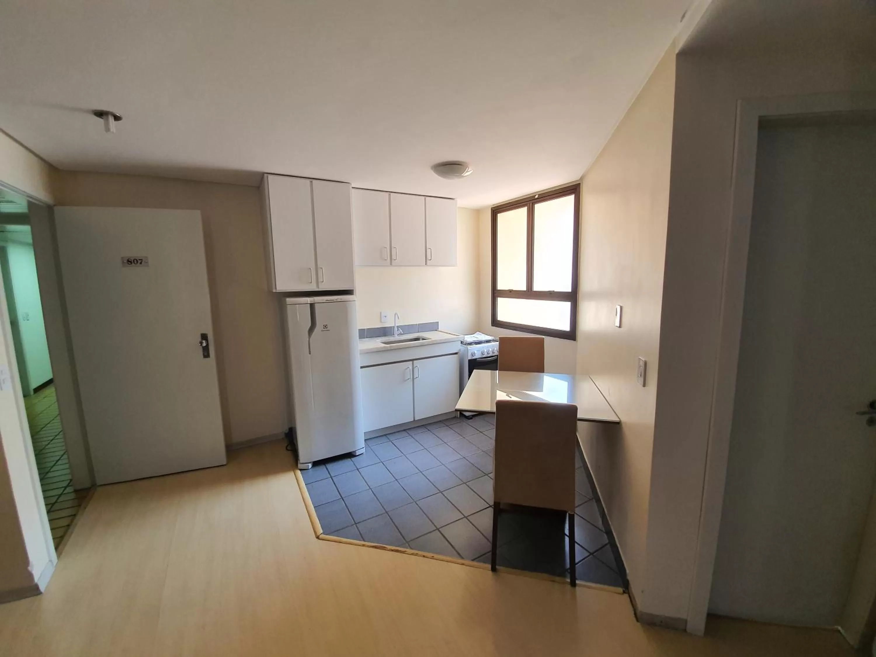 Communal kitchen in Manhattan Apart Hotel