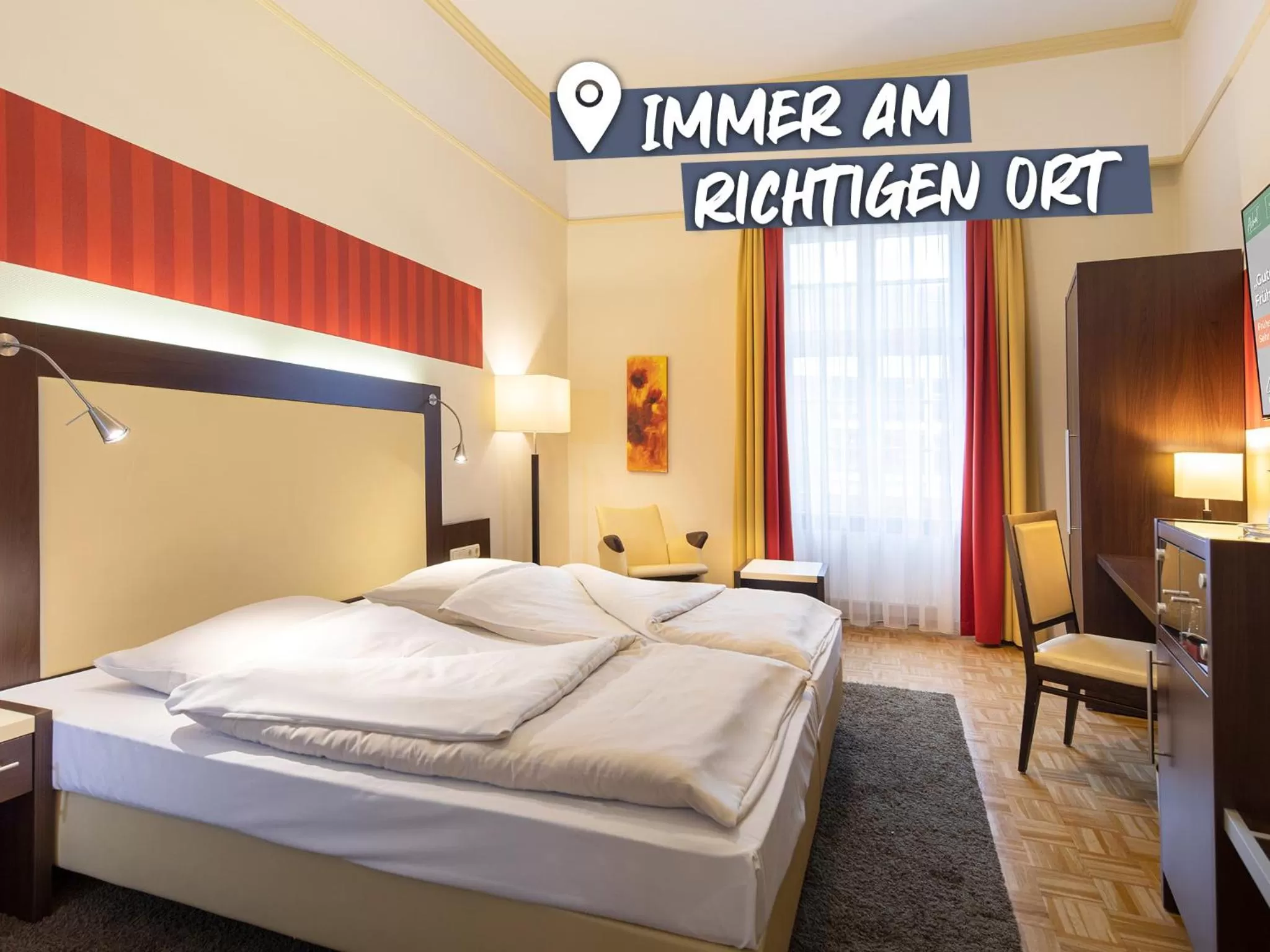 Photo of the whole room, Bed in ACHAT Sternhotel Bonn