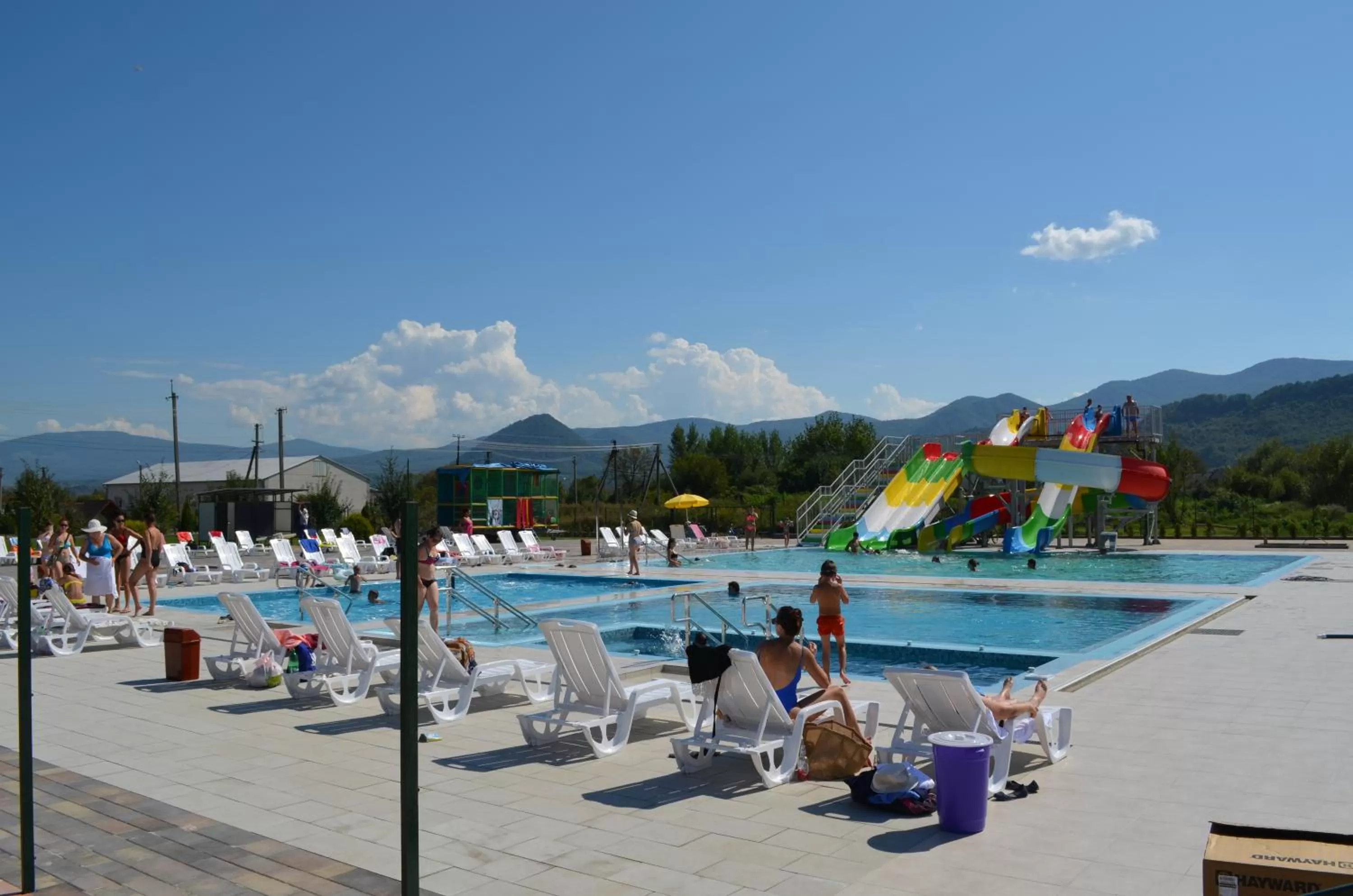 Swimming pool in Tulipan Hotel Aquapark