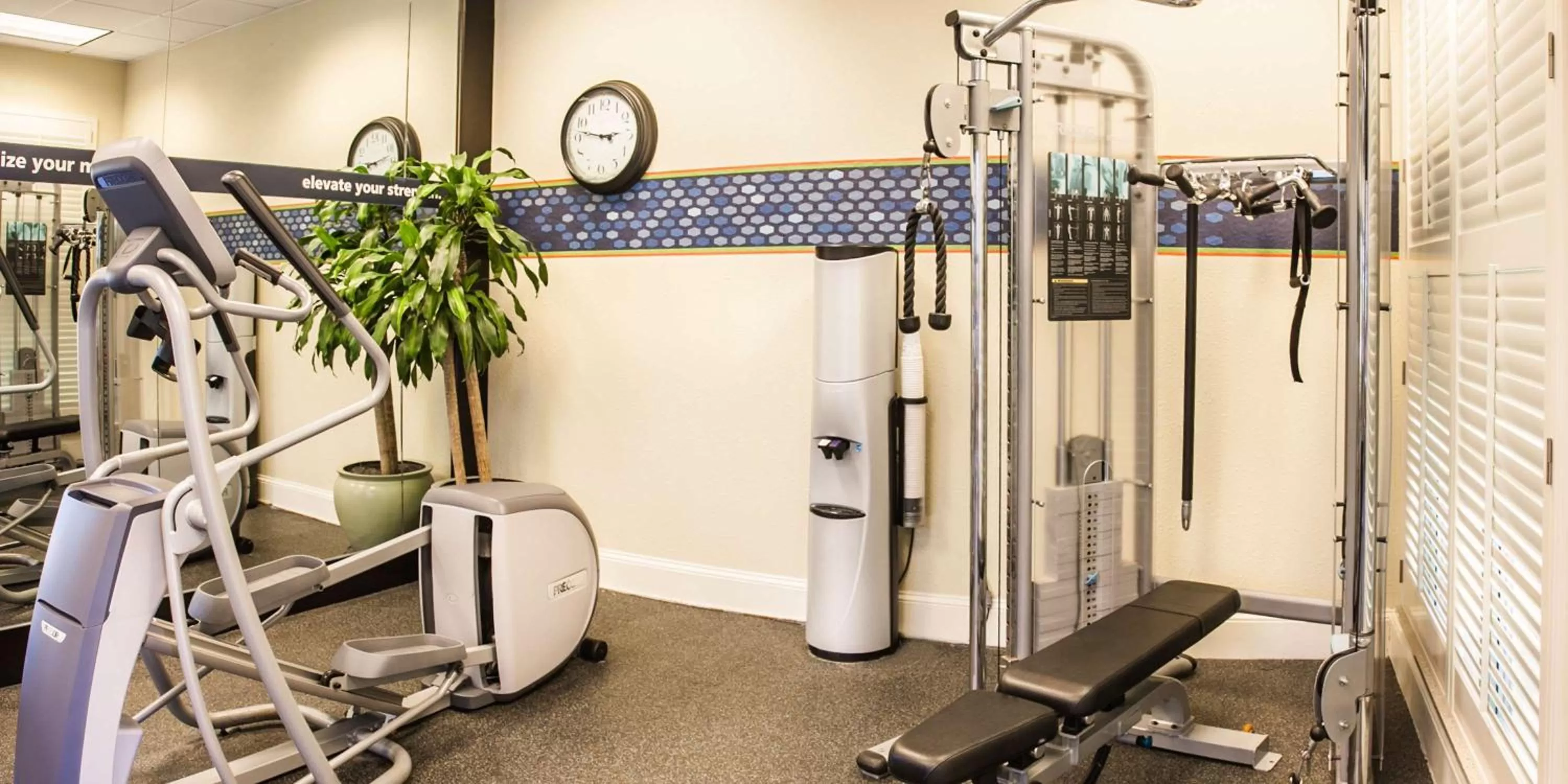 Fitness centre/facilities in Hampton Inn & Suites Savannah Historic District