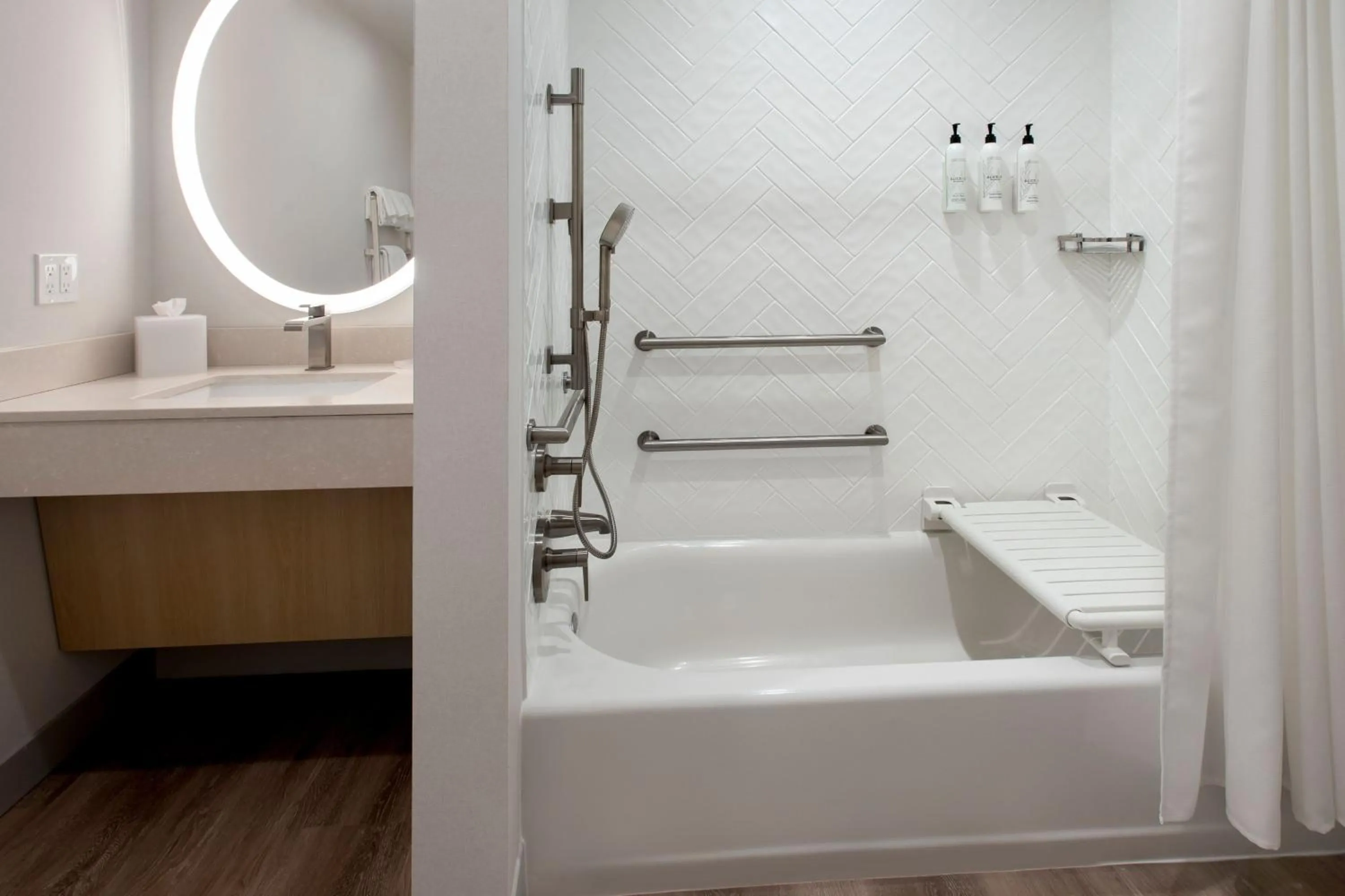 Photo of the whole room in TownePlace Suites Portland Airport ME