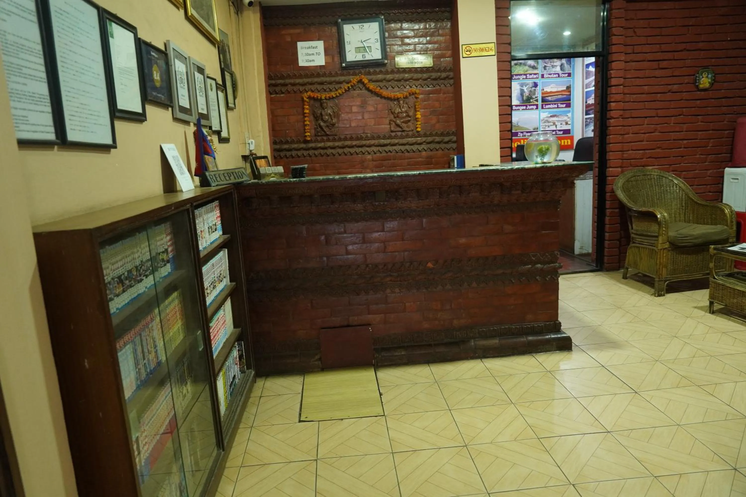 Lobby or reception in Hotel Travelers Home