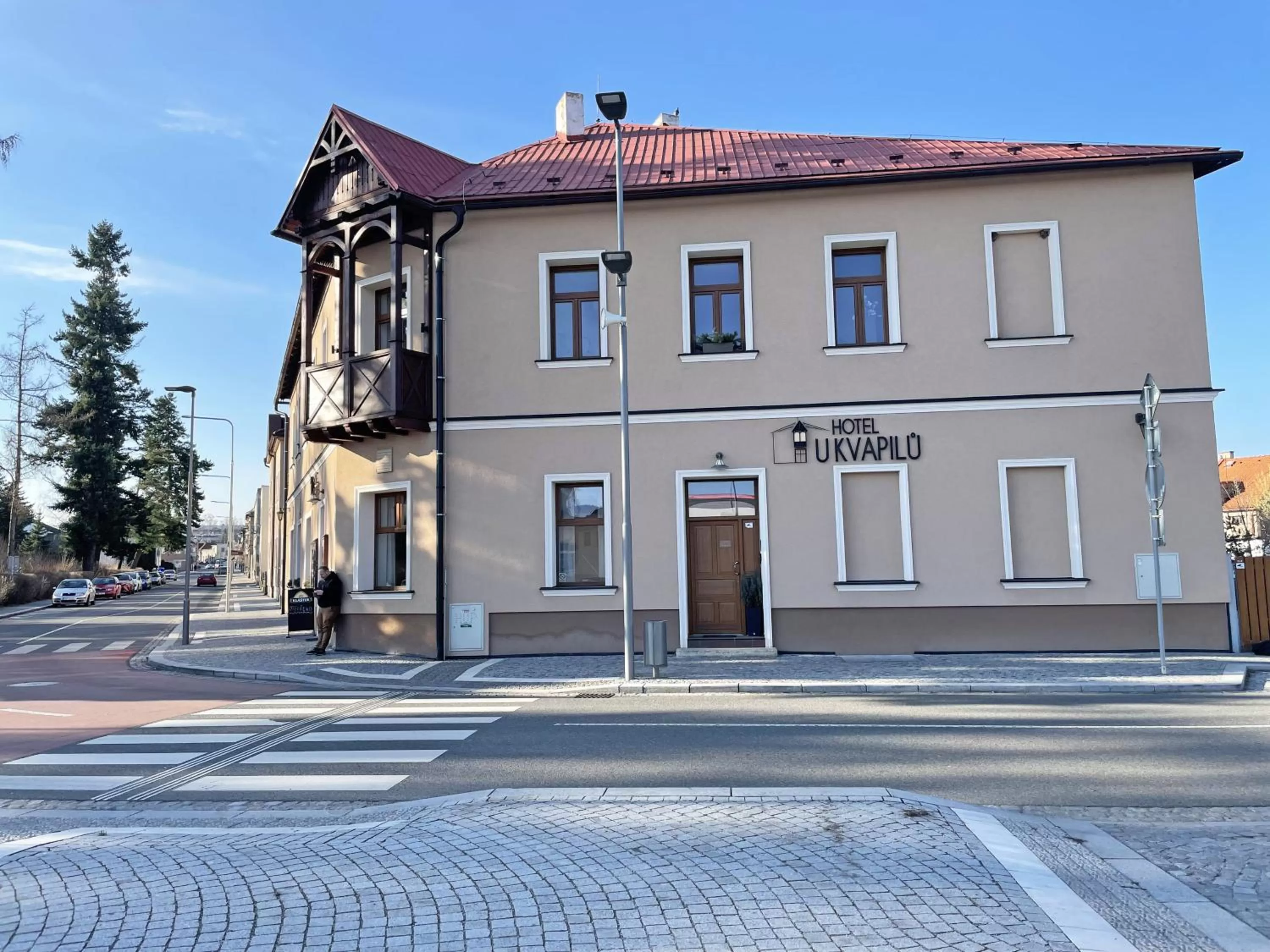Property building in Hotel U Kvapilů