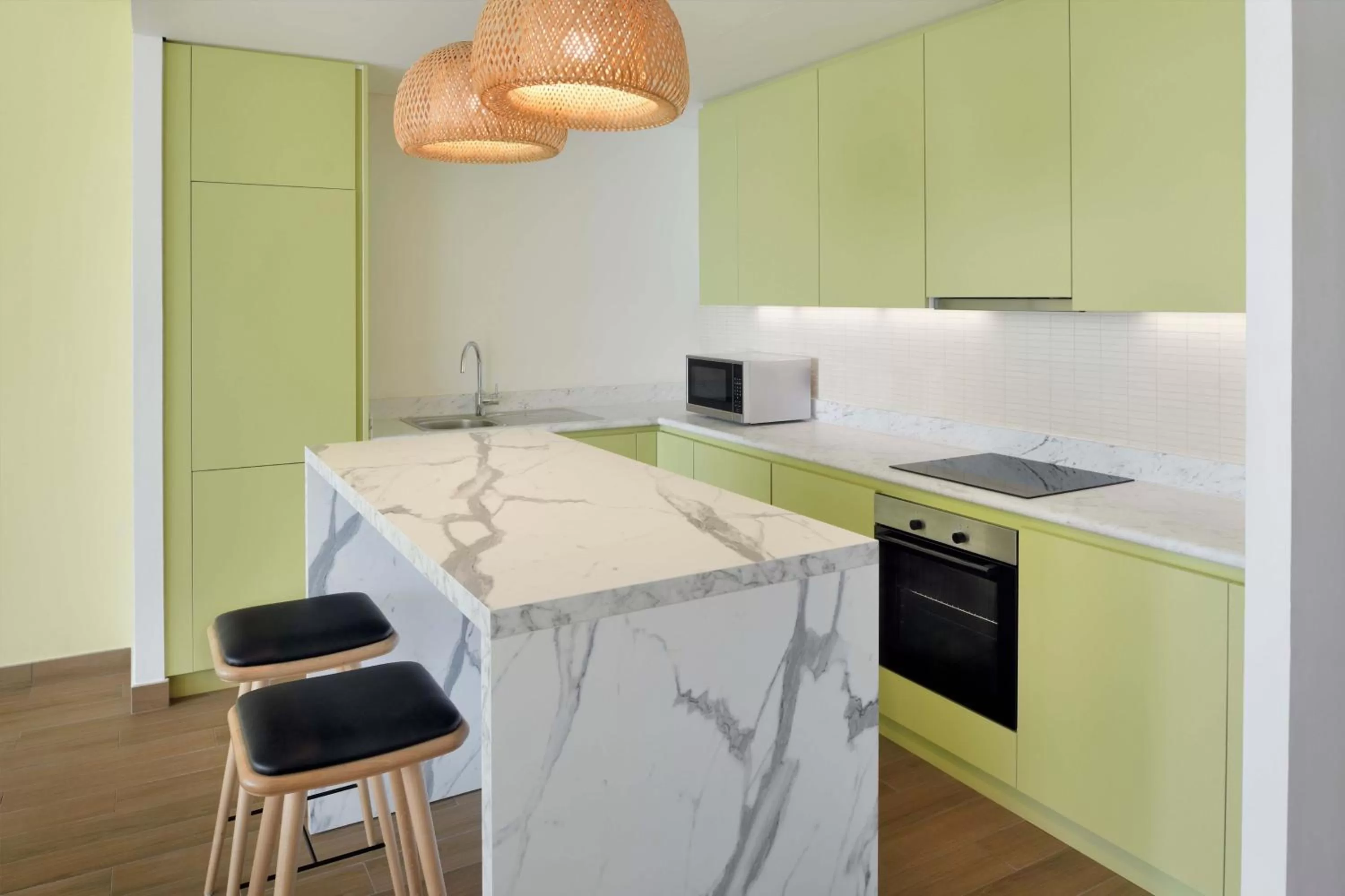 Kitchen or kitchenette in Element by Westin City Center Doha